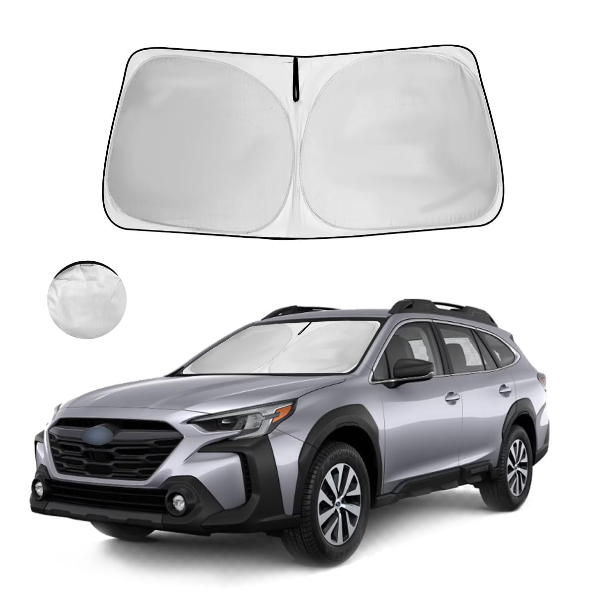 Hohuigo 2024 Upgrade Windshield Sun Shade Window Sunshade For 2024 2023 2022 2021 2020 Subaru Outback Suv Accessories, Base, Pre