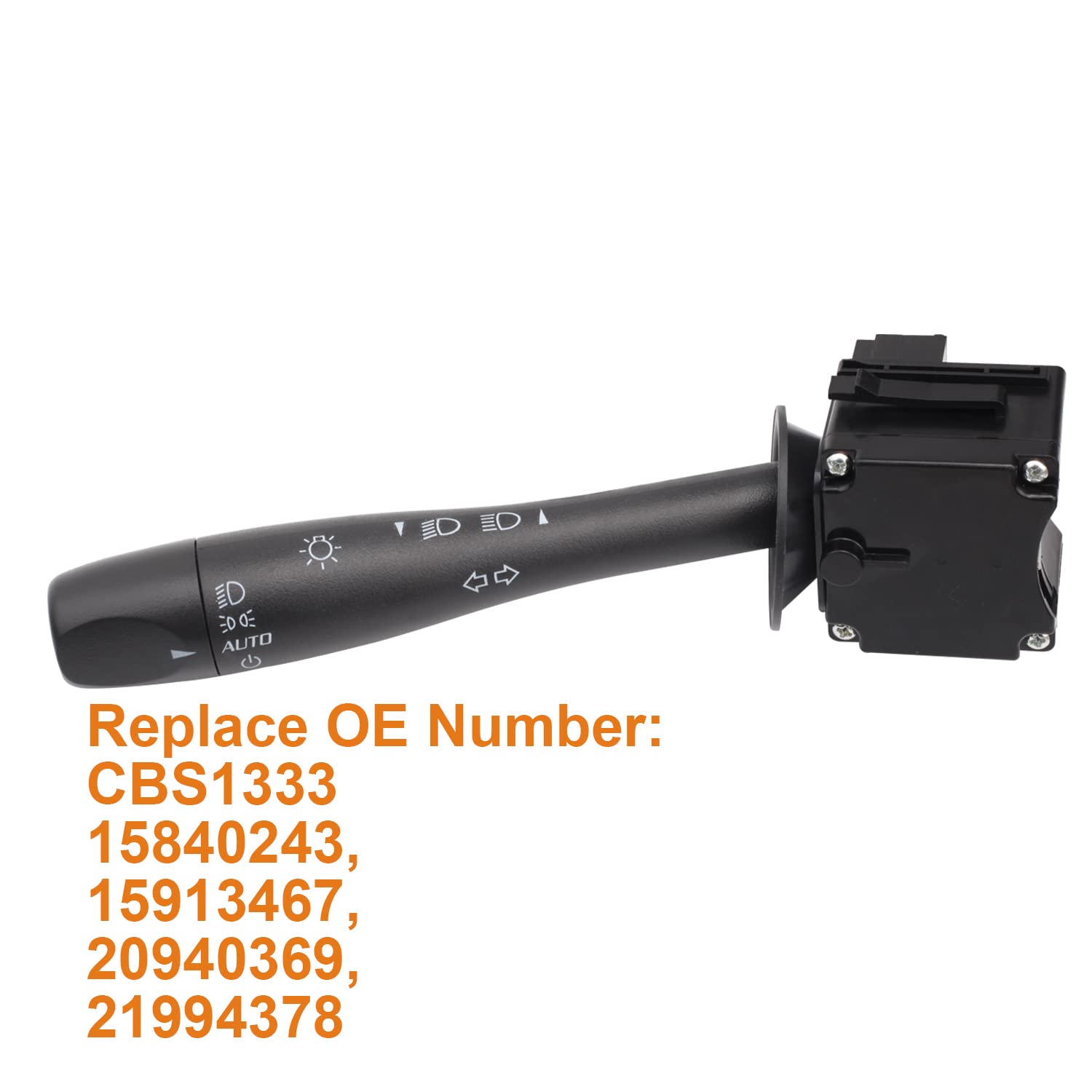 Turn Signal Headlight Dimmer Switch Compatible with 2005-2012 Malibu G6 Aura, ReplacesOE # D6253E