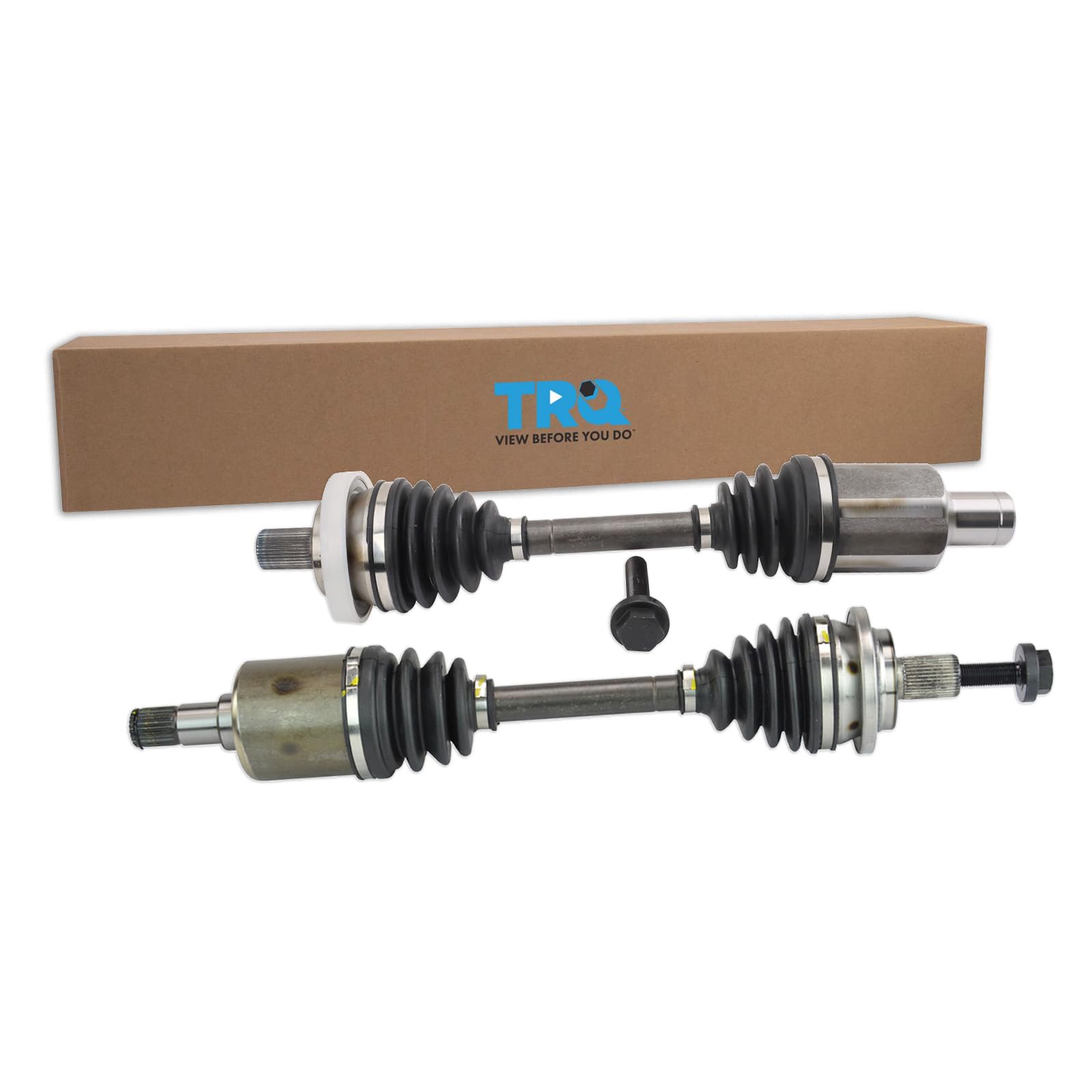 TRQ Front CV Axle Shaft Assembly Set Compatible with 03-05 C240 06-07 C280 C320 C350