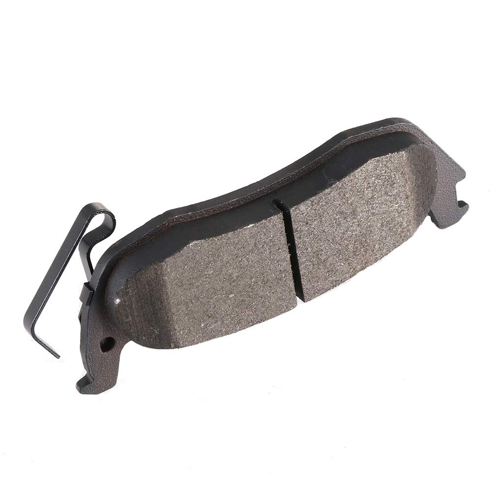 Cciyu D1087 Professional Ceramic Rear Brake Pads Set Fit For 2006-2010 For Jeep Commander,2005-2010 For Jeep Grand For Cherokee