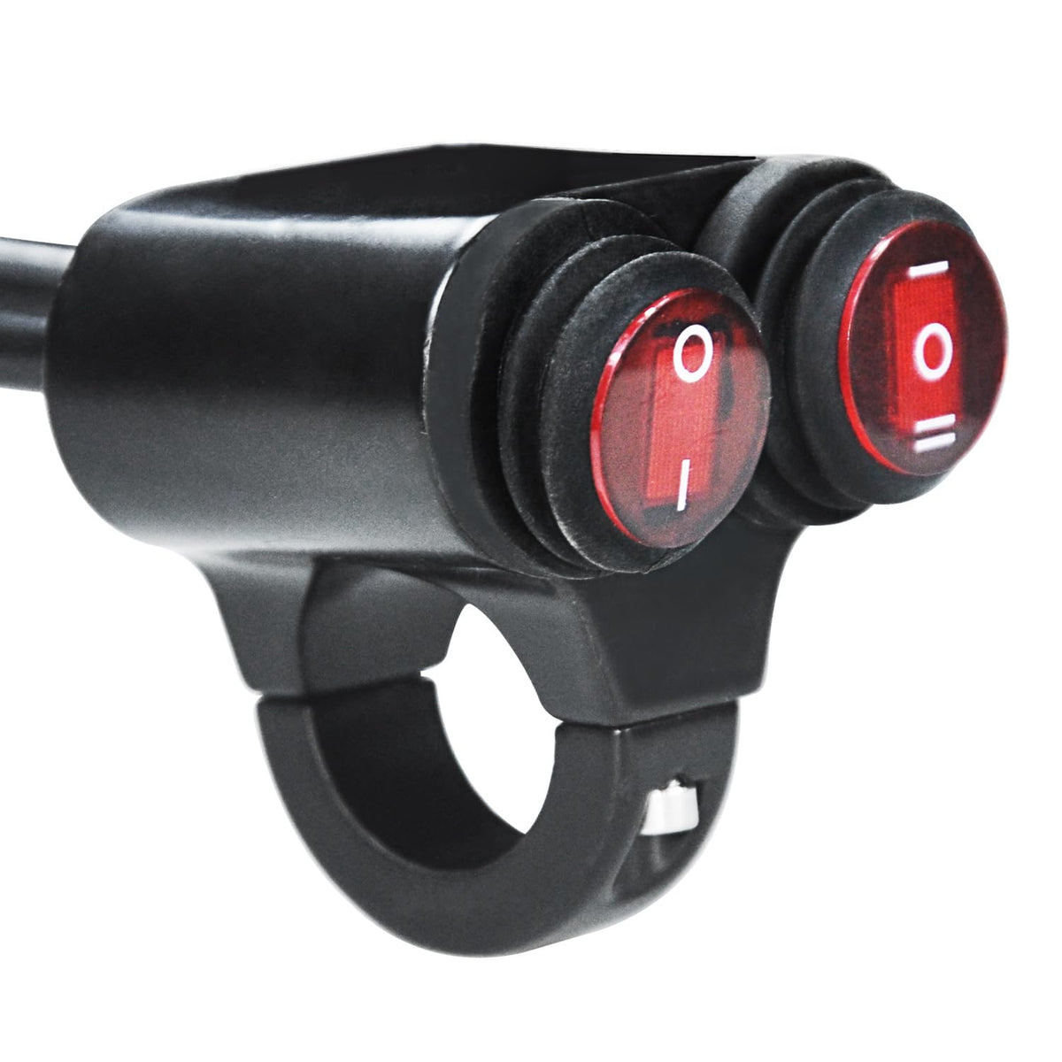 HOLATO 7/8'' Handlebar Double Control Kill Button Switch for ATV Motorcycle Dirt Bike Motorized Bicycle Mini Bike Scooters Ebike