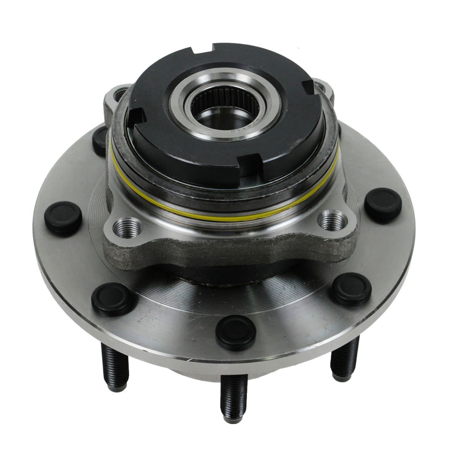 Trq Front Wheel Bearing & Hub Assembly With Abs Sensor Compatible With 1999 Ford F-250 Super Duty F-350 Super Duty