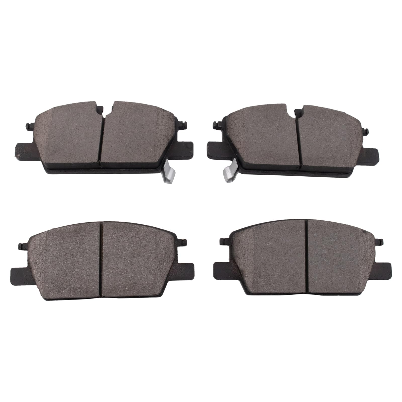 TRQ Front Brake Pads Ceramic Compatible with 2021-2022 Cadillac CT4 2021-2023 Chevrolet Equinox 2020-2023 Malibu GMC Terrain