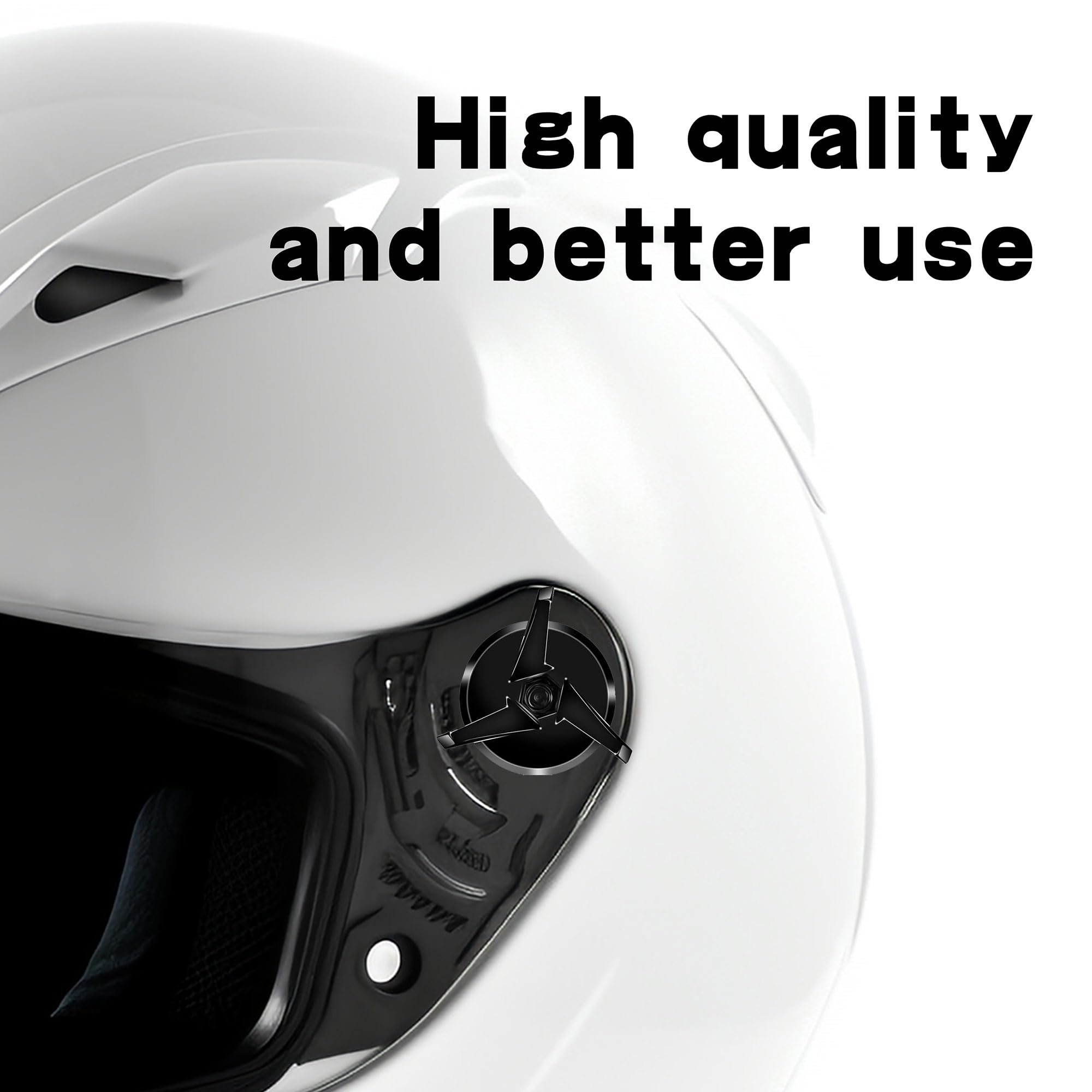 Hyhpsjiee Motorcycle Helmet Screws, 12Pcs Dirt Bike Helmet Visor Screws Motorcycle Helmet Accessories.