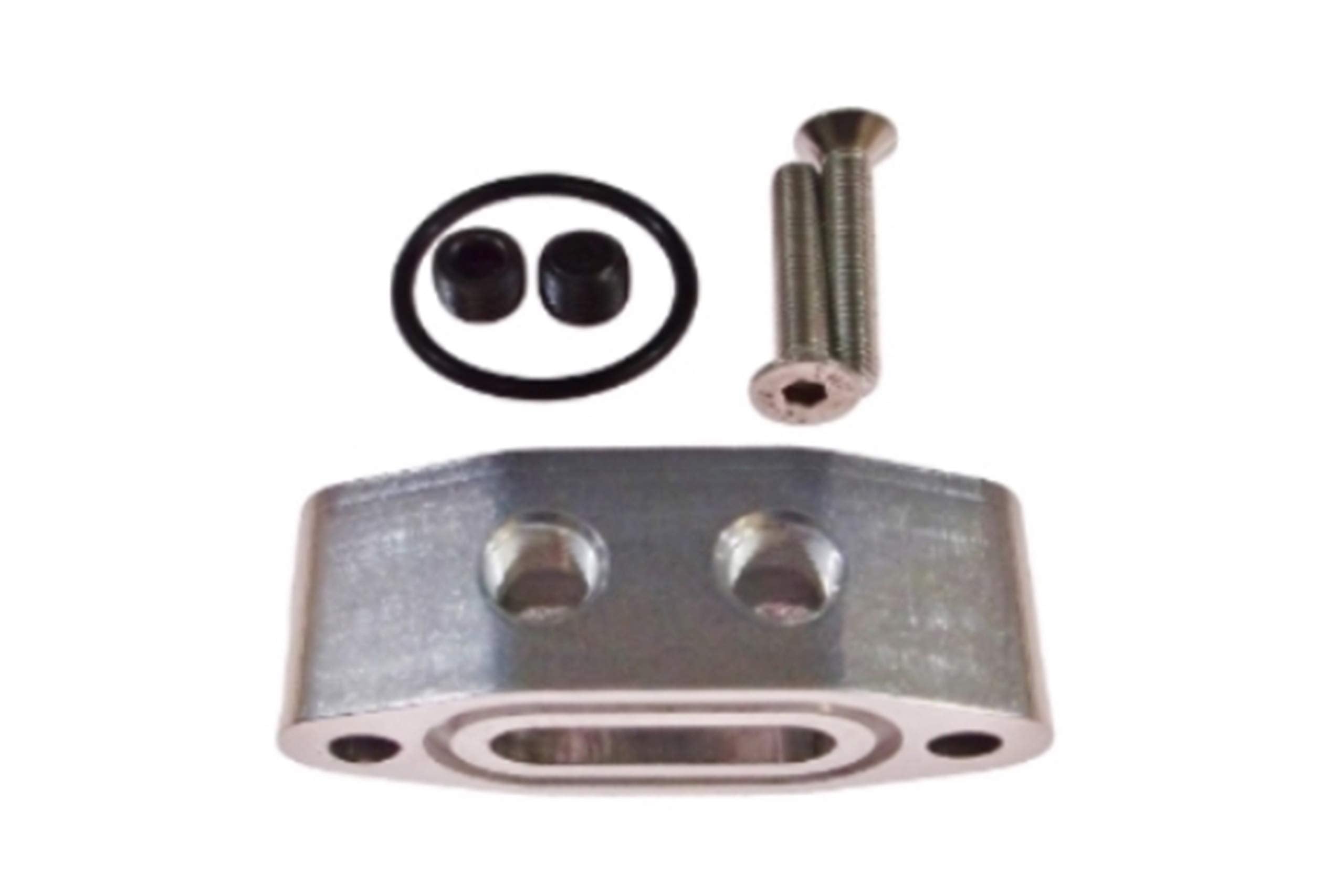 Ict Billet Oil Pan Pressure Sensor Adapter Port Dual 1/8'' Npt - Ls Truck - M16-1.5 Sending Unit 551541