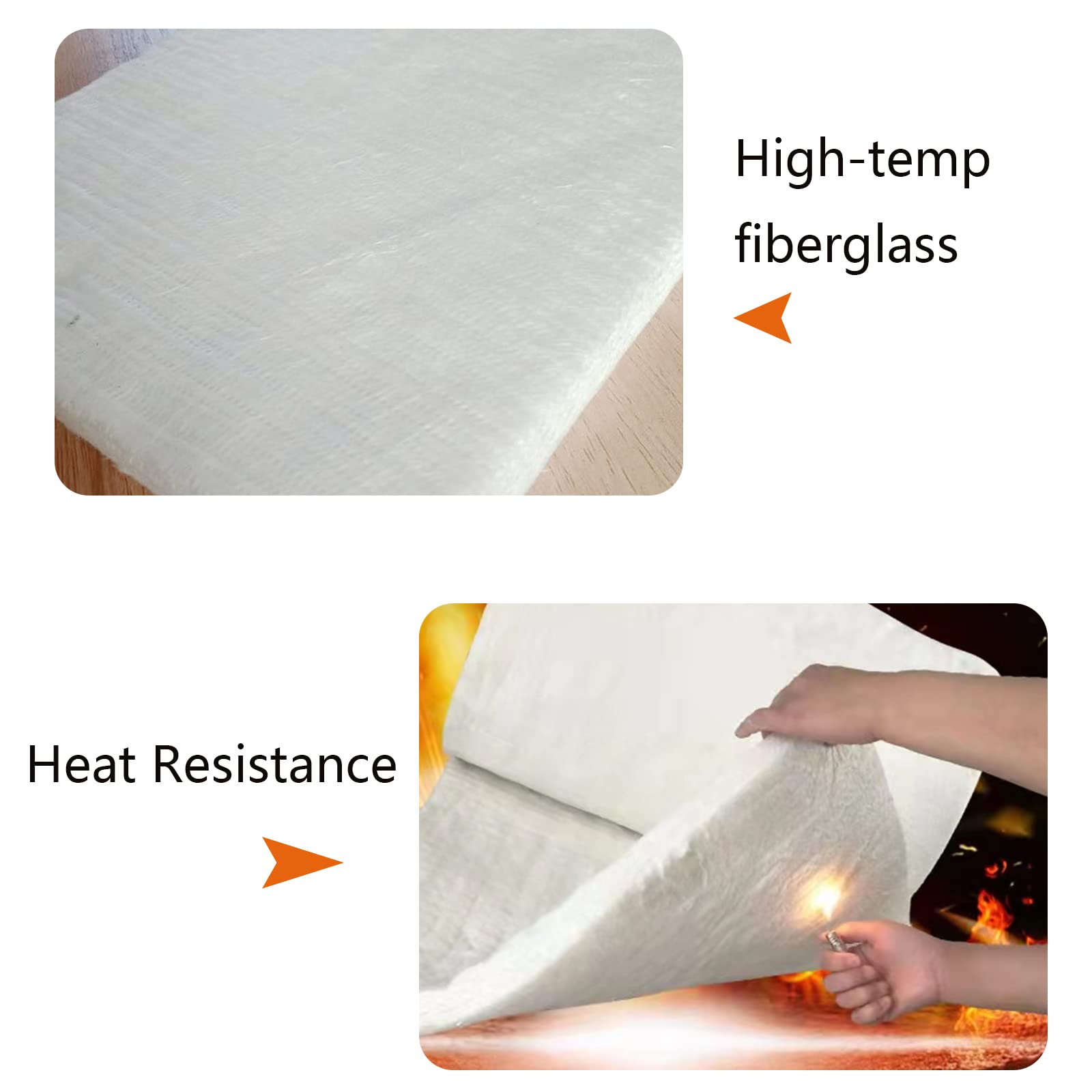 P1Tools Motorcycle Fiberglass Exhaust Muffler Mat For 2-Stroke 4-Stroke Atv Motorcycle Dirt Bike Repack Exhaust Pipe Muffler Sil