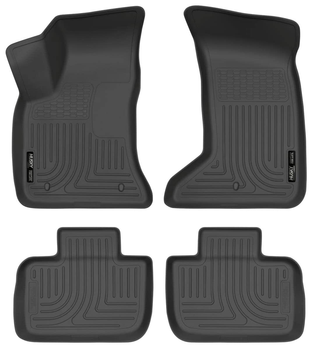 Husky Liners 98081 Weatherbeater Combination Front & 2Nd Seat Floor Liners