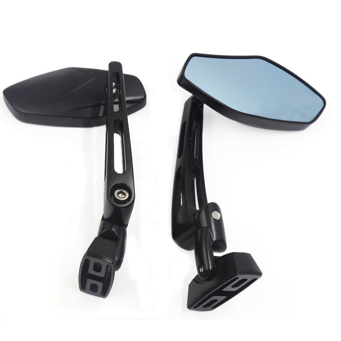 Zyhw 2Pcs Black Rearview Mirrors For Suzuki Gsxr 600 750 1000 1300 Hayabusa