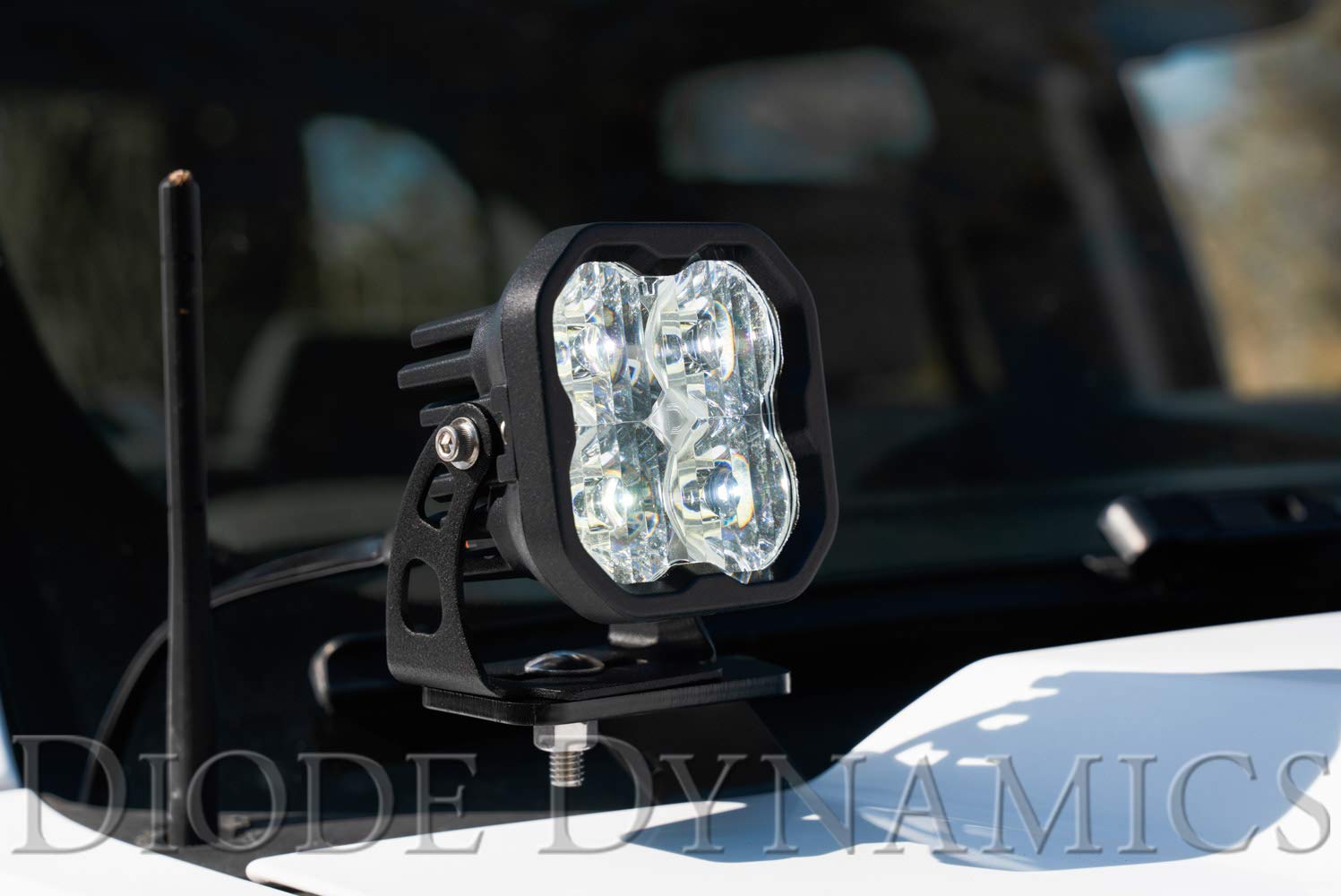 Diode Dynamics Stage Series Backlit Ditch Light Kit Compatible With Gmc Sierra 1500 2014-2019, Bracket Only None
