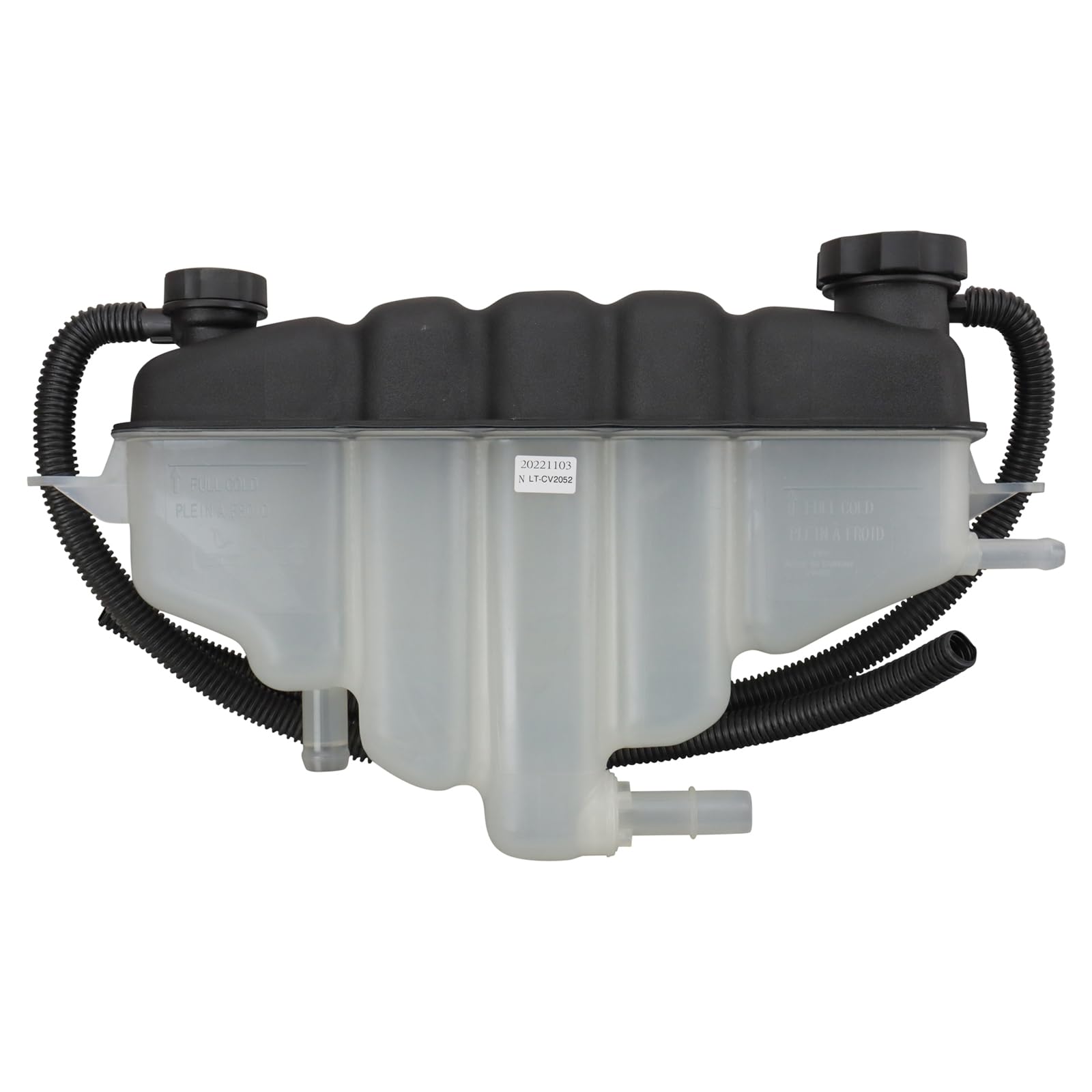 Trq Radiator Coolant Reservoir Expansion Tank Overflow Bottle Compatible With 2009-2013 Chevrolet Silverado 1500 2008-2013 Tahoe