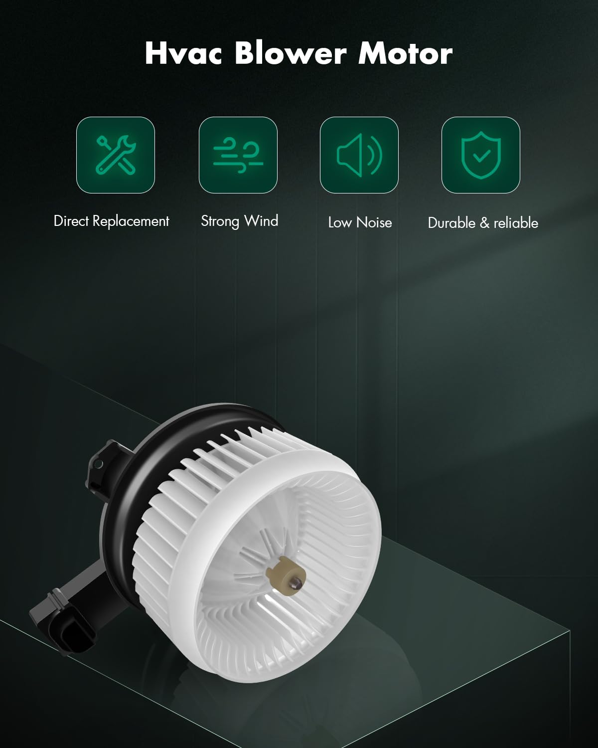 Scitoo Hvac Heater Blower Motor With Fan Cage Front 700260 For Acura 2015-2022,For Honda 2012-2017,For Infiniti 2011-2019