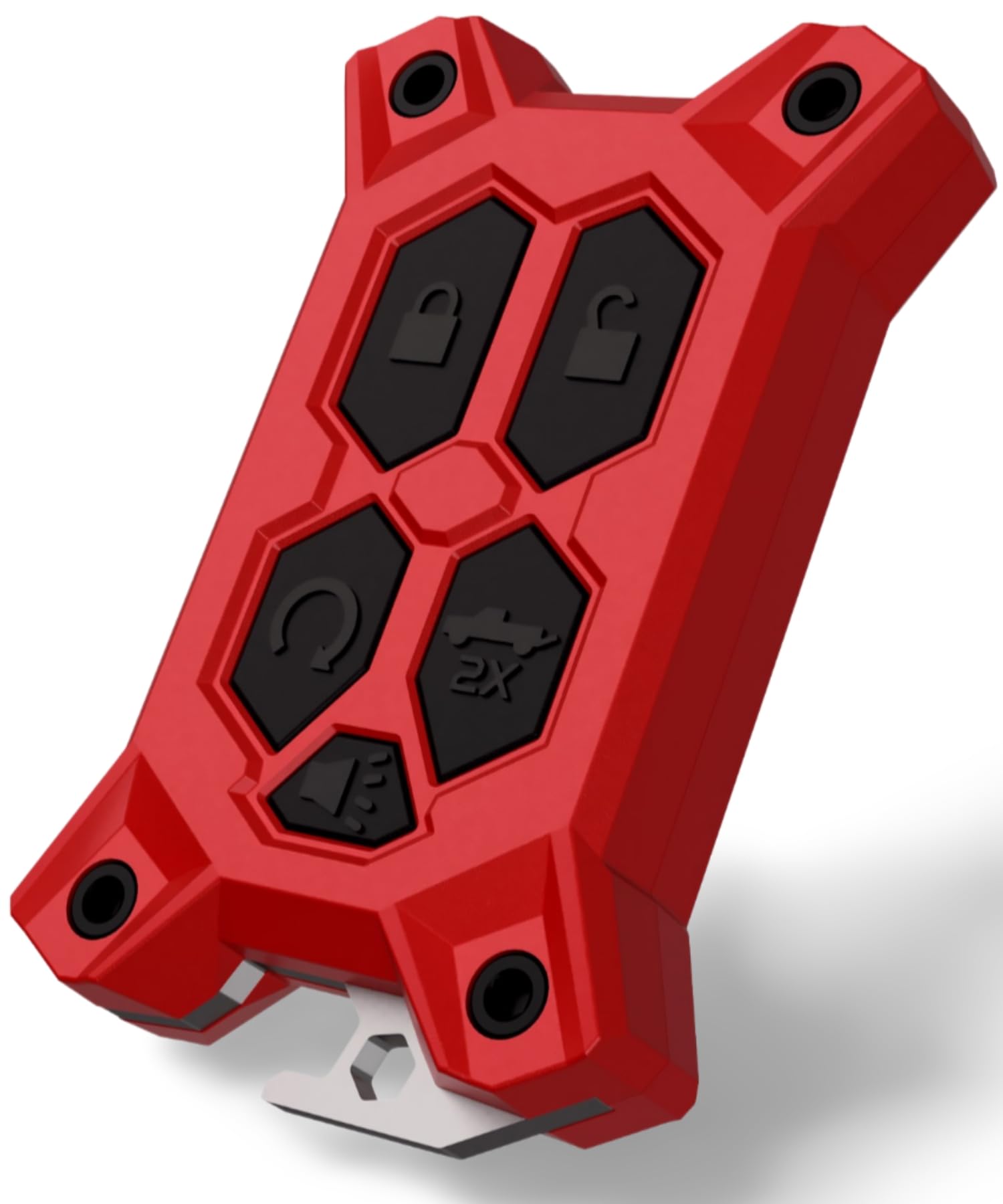 Chevy Key Fob Cover - for GMC Key Fob Cover - Silverado Sierra Accessories - Built in Bottle Opener - Fits 2019-2022 Check Fitme