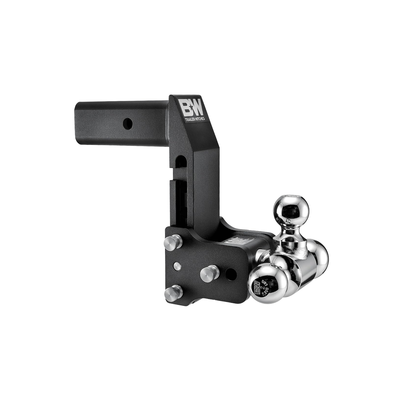 B&W Trailer Hitches B&W Multipro Tow & Stow - Fits 2.5' Receiver, Tri-Ball (1-7/8' X 2' X 2-5/16') 18,000 Gtw - Ts20067Bmp