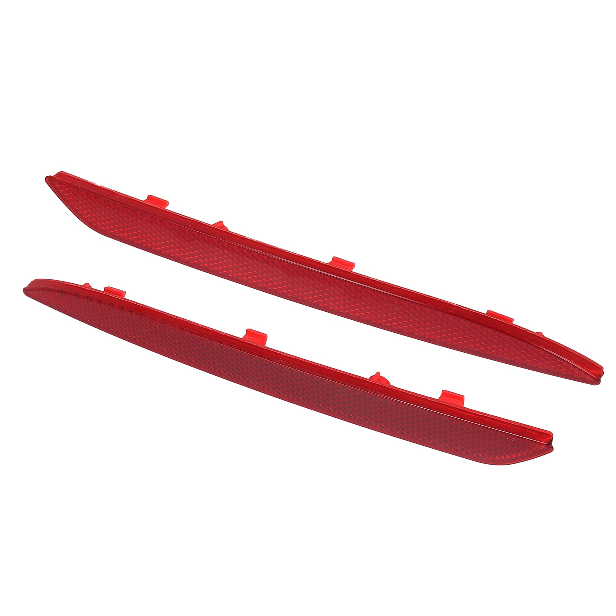 A Absopro Rear Bumper Reflector Light 2228200774 For Mercedes-Benz W166 C292 Gle & Amg 2016-2019 Pc Abs Red