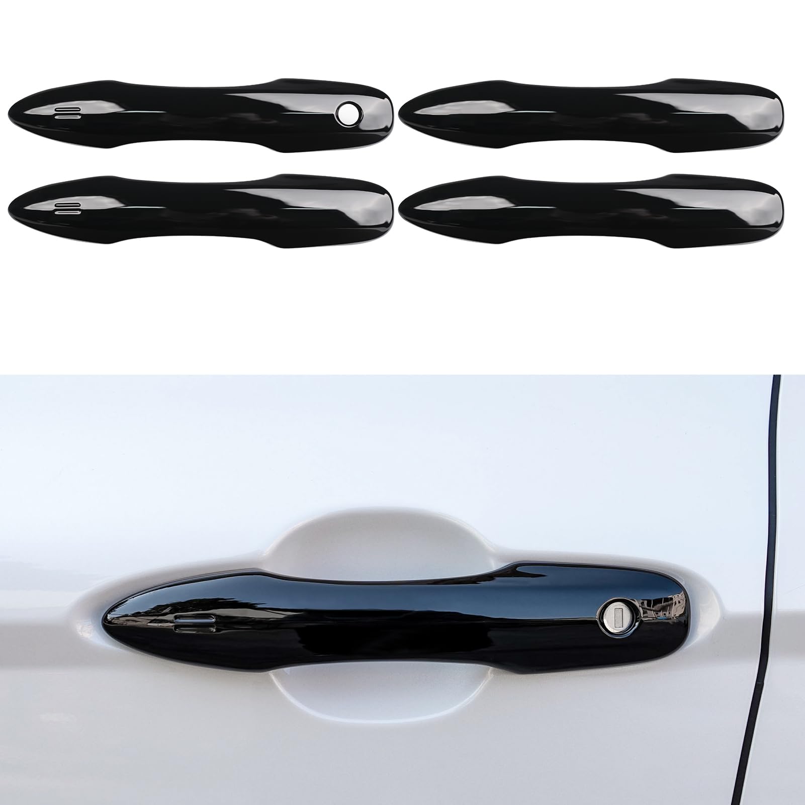 Cke No Adhesive Snap-On Compatible With Toyota Camry 2025-2018 For Corolla Corolla Cross Venza Avalon Pruis Accessories Car Exte