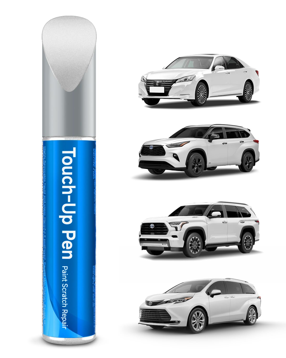 089 Wind Chill Pearl Tricoat Touch Up Paint Compatible with Toyota Exact Match Touch Up Paint Car Scratch Repair