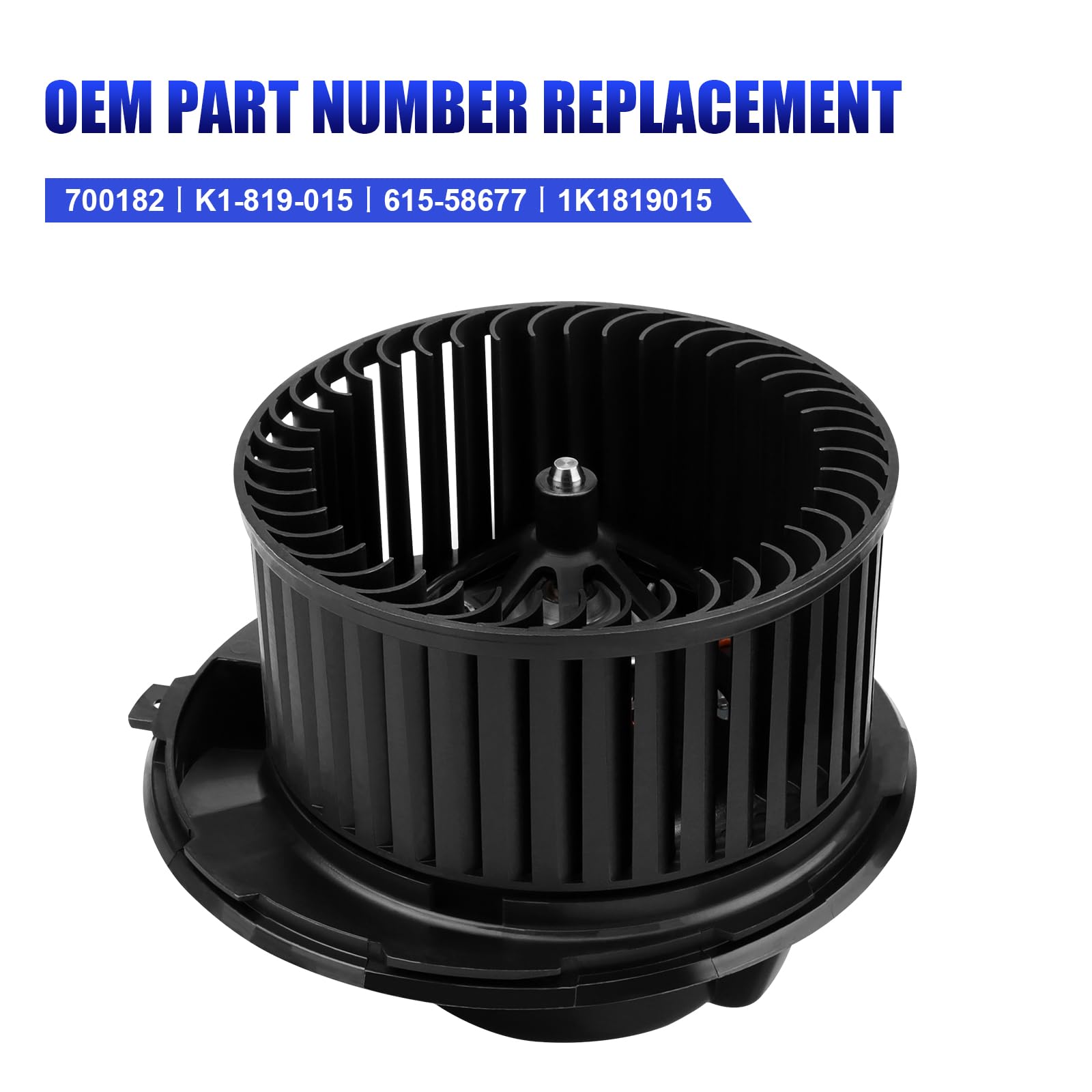 Hvac Heater Blower Motor With Fan Fits For 2005 2006 2007 2008 2009 2010 2011 2012 2013 2014 Volkswagen Vw Jetta Tiguan Passat R