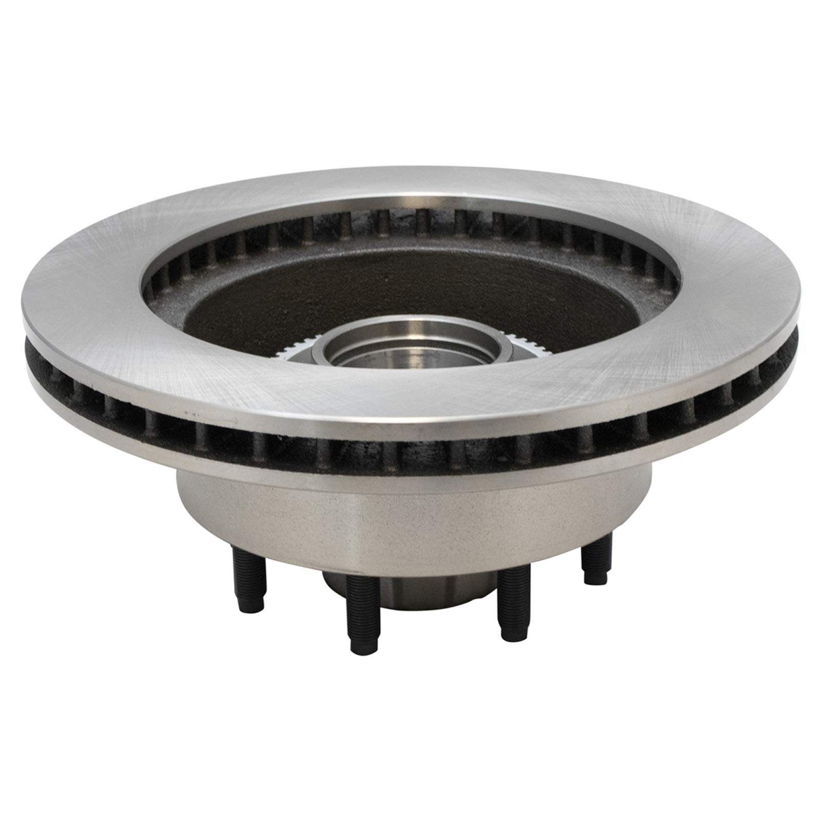 Trq Front Disc Brake Rotor Pair Set For 1995-2007 Ford E250 Van / 1995-2005 Ford E350 Van / 1999-2007 Ford E350 Van Super Duty