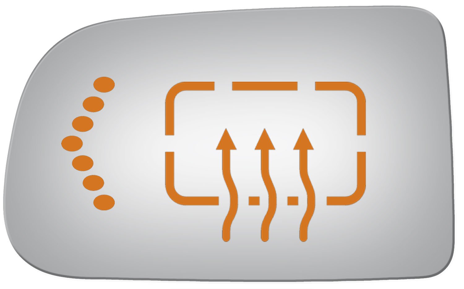 Burco 4001Hs Flat Driver Side Power Replacement Mirror Glass For Chevy Avalanche, Silverado 1500, Silverado 2500, Silverado 3500