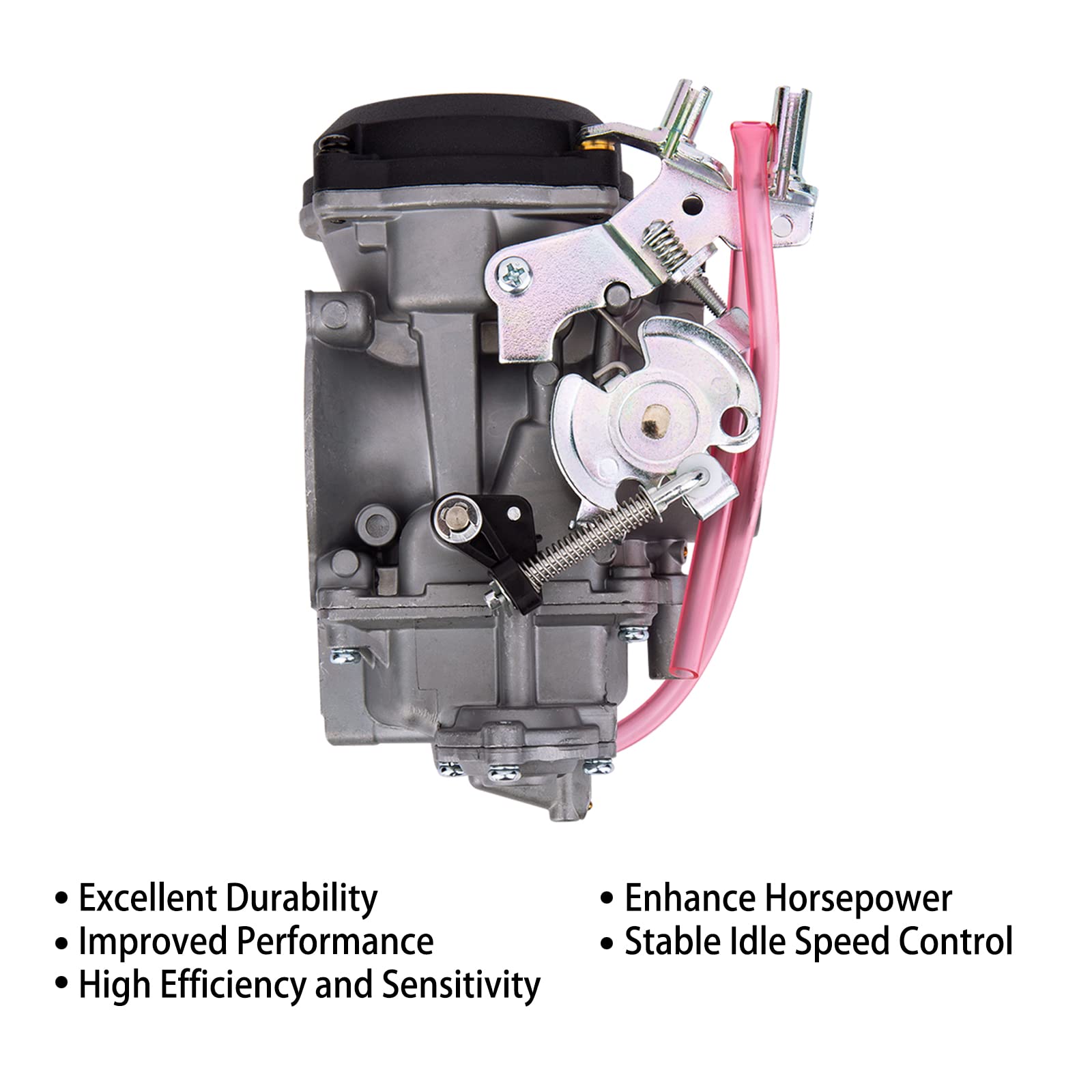 CV40 Carburetor with Choke Cable fits Harley Davidson Dyna Electra Glide Fatboy Softail Sportster 1200 XLH1200 Sportster 883 XL8