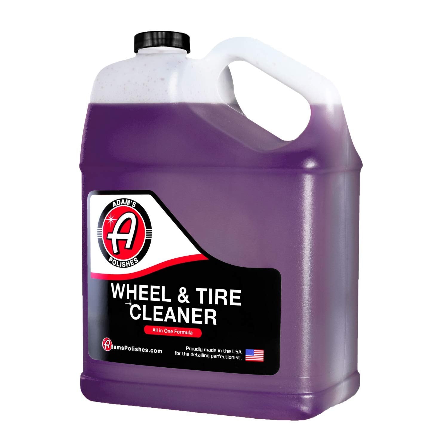 Adam'S Polishes Wheel & Tire Cleaner Gallon, Professional All In One Tire & Wheel Cleaner Works,Wheel Brush & Tire Brush, Car Wa