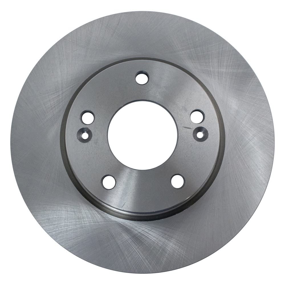 Trq Front Brake Rotors Set Vented Compatible With 2001-2006 Hyundai Santa Fe