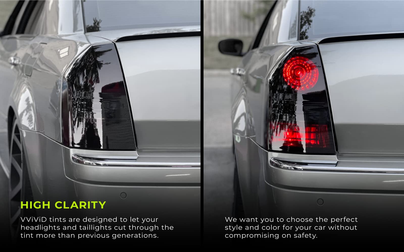 Vvivid Air-Tint Dark Black Headlight Taillight Tint Air-Release Vinyl Wrap Film Roll (60 Inch X 180 Inch (Large Roll))