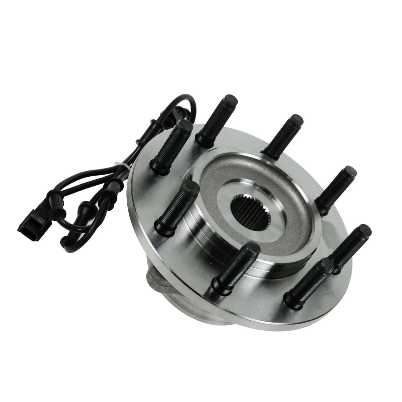 Trq Front Wheel Bearing & Hub Assembly 4Wd With Abs Sensor Compatible With 2003-2005 Dodge Ram 2500 Ram 3500