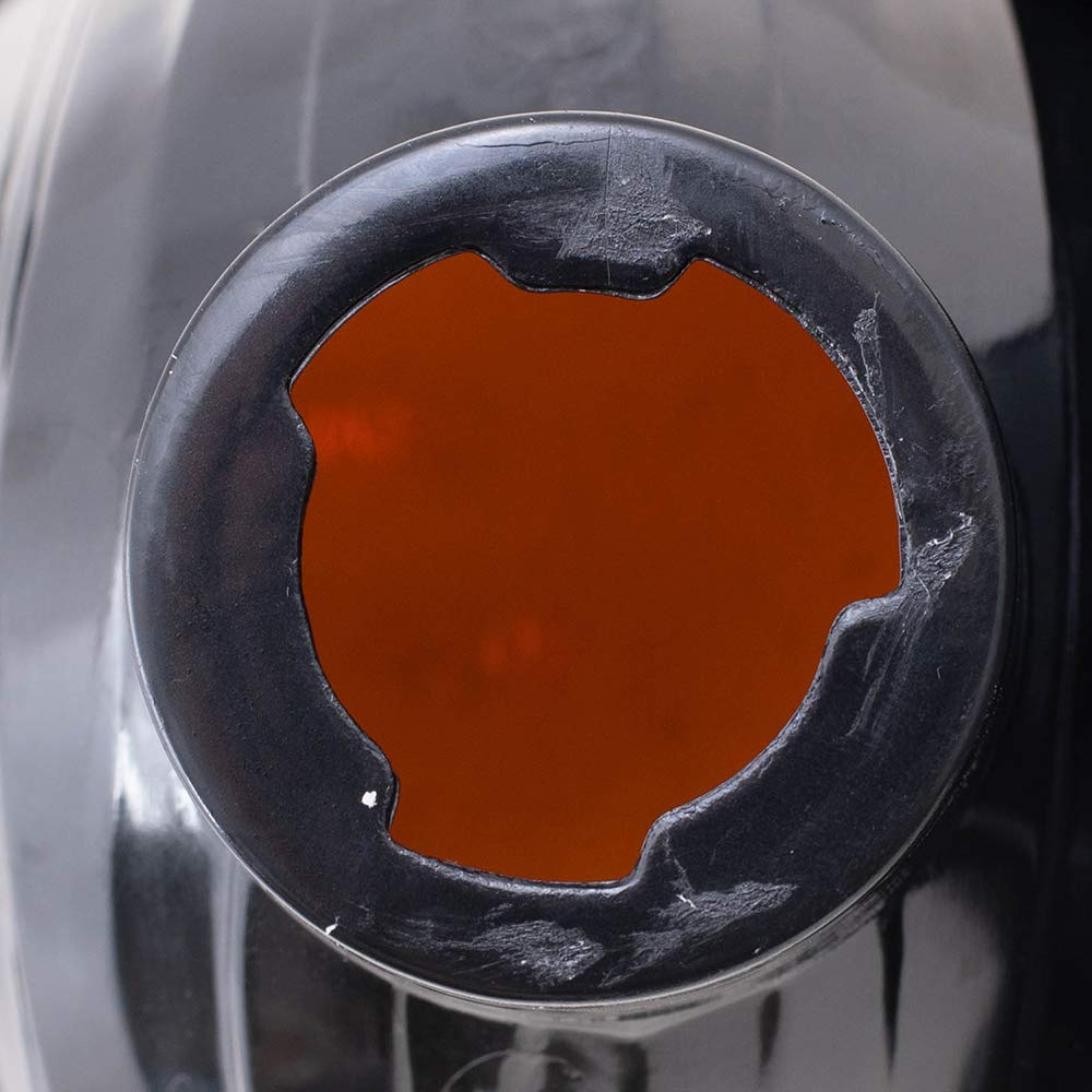 Brock Replacement Driver and Passenger Park Signal Side Marker Lights Lamps Compatible with 2005-2009 Mustang 4R3Z 13201 AA 4R3Z 13200 AA