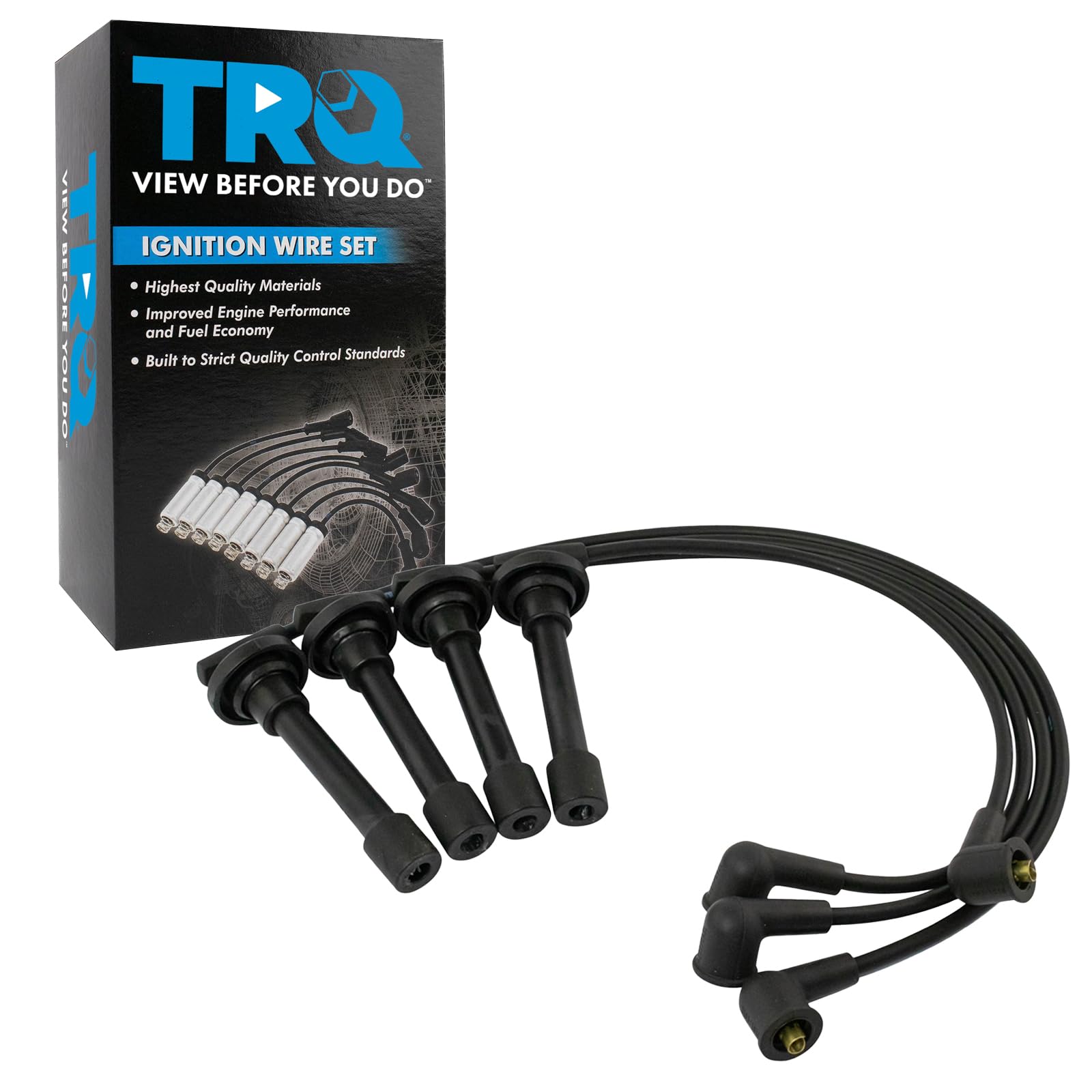 Trq Ignition Spark Plug Wire Kit Set For Honda Acura 1.6L 1.8L New