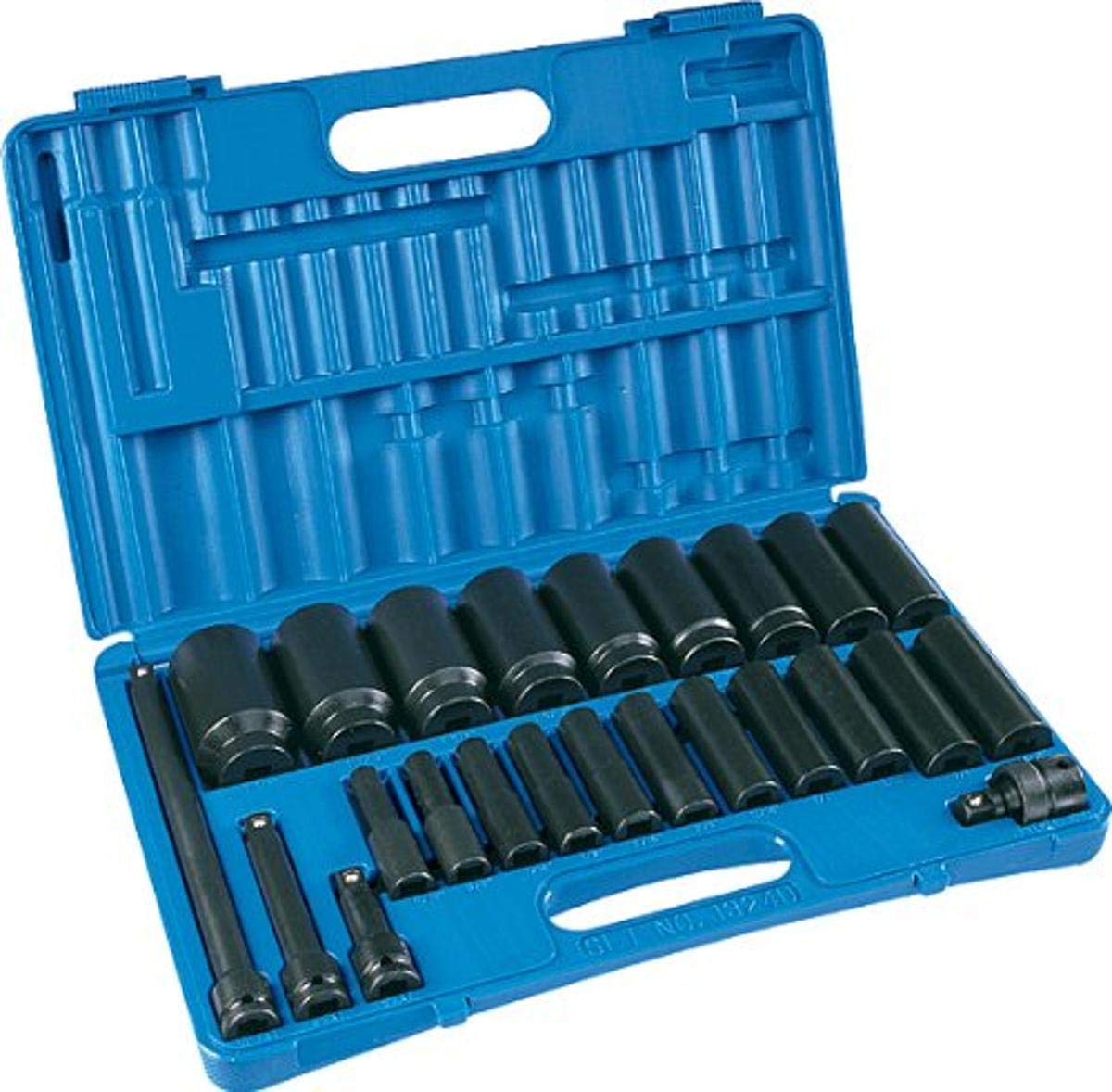 Grey Pneumatic (1324D 1/2' Drive 24-Piece Deep Socket Set