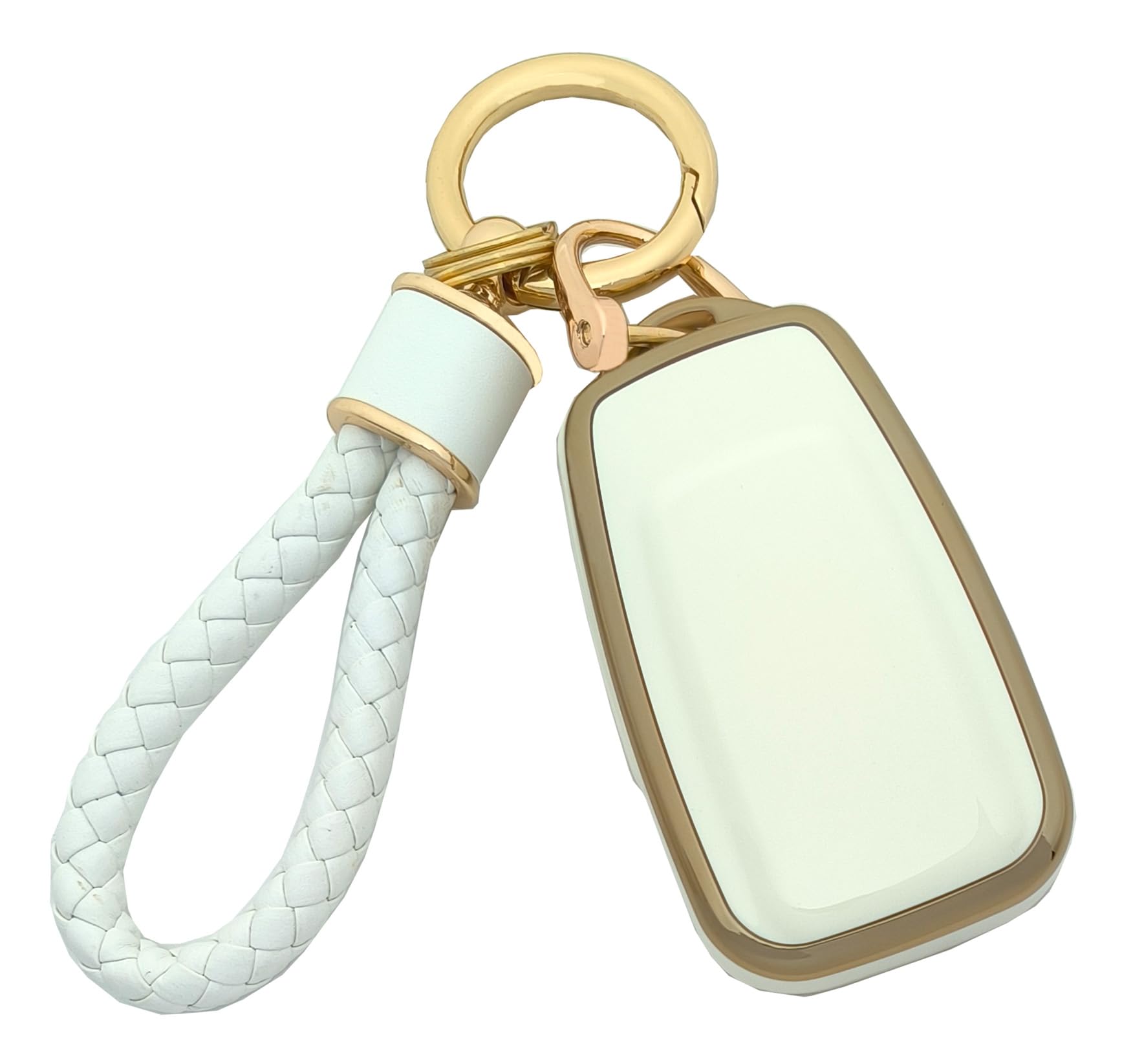 Arruweer Key Fob Cover for Toyota Soft TPU Key Fob Case Holder Protector Compatiable with 2018-2022 Camry RAV4 Highlander Avalon