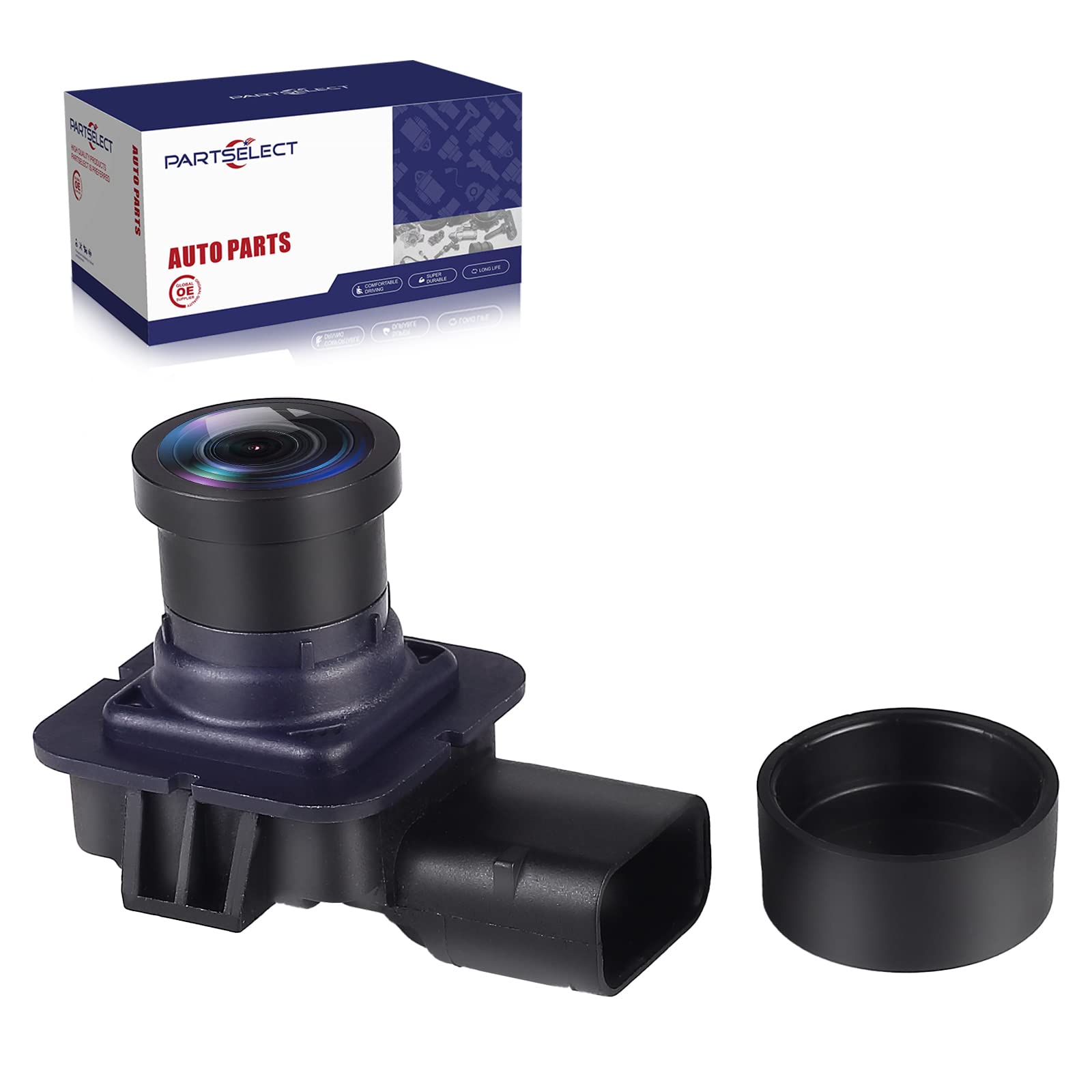 Partselect Rear View Reversing Backup Camera Bt4Z-19G490-A Bt4Z-19G490-B, Park Assist Camera Replacement For Ford Edge 2011-2015