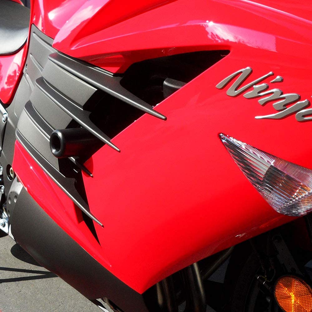 Shogun Usa Made Kawasaki Ninja Zx14R Zx 14 2012 2013 2014 2015 2016 2017 2018 2019 2020 2021 2022 2023 2024 Black No Cut Frame S