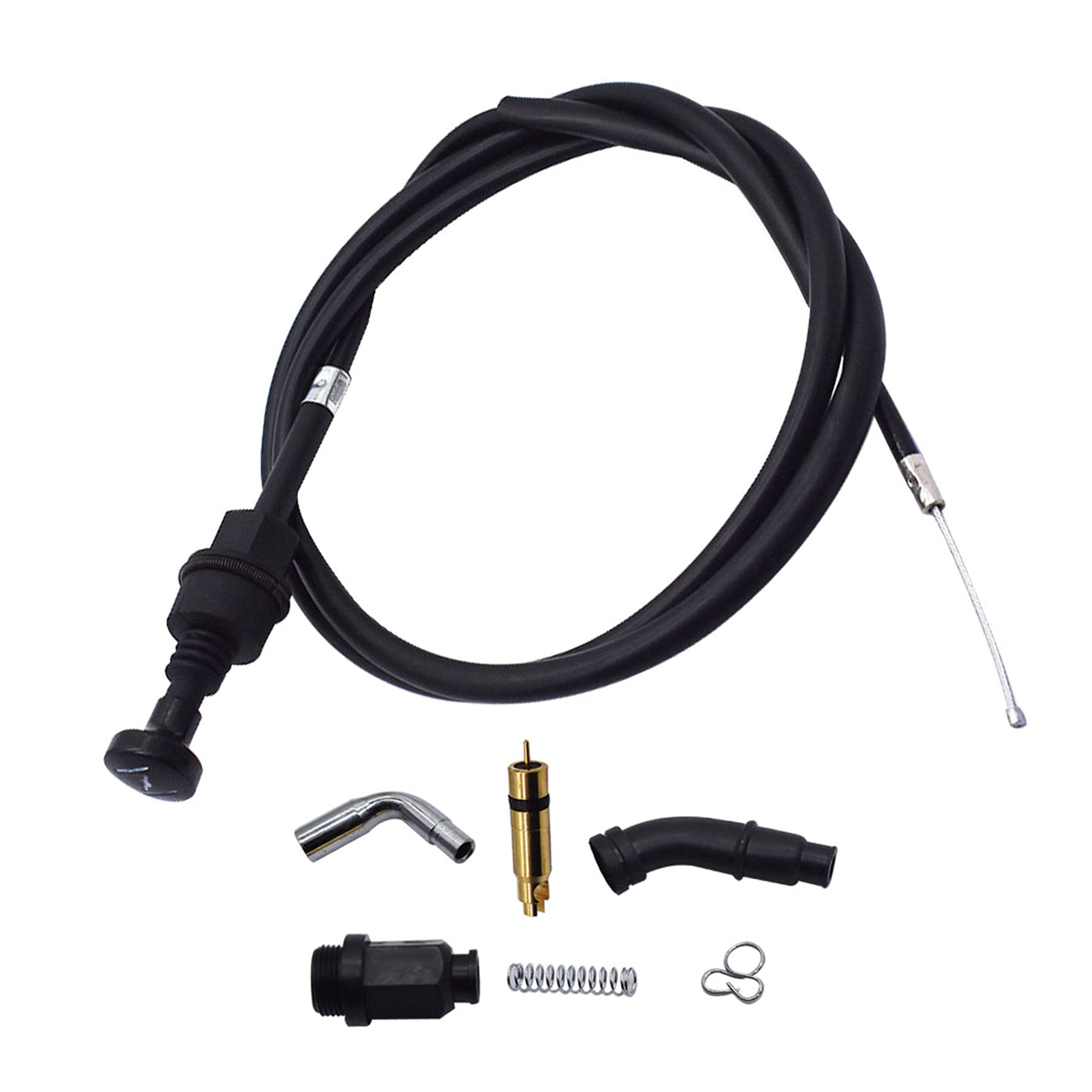Choke Cable & Starter Valve Plunger Kit Atv & Utv Replacement For 2000-2006 Honda Rancher 350 Trx350 Foreman 400 Fe Tm Te
