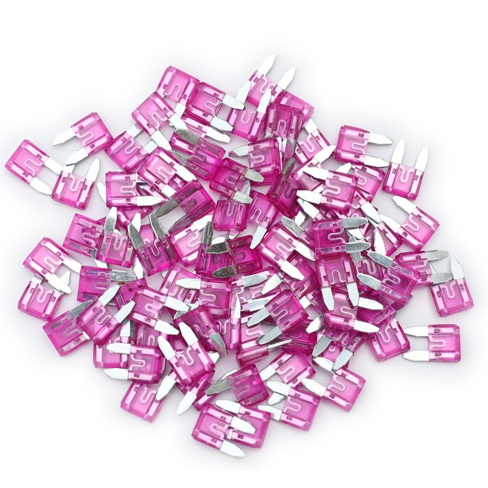 75 Pcs 35Amp Mini Fuse, 35 A Mini Car Blade Automotive Fuses for Car RV Truck SUV Motorcycle Boat