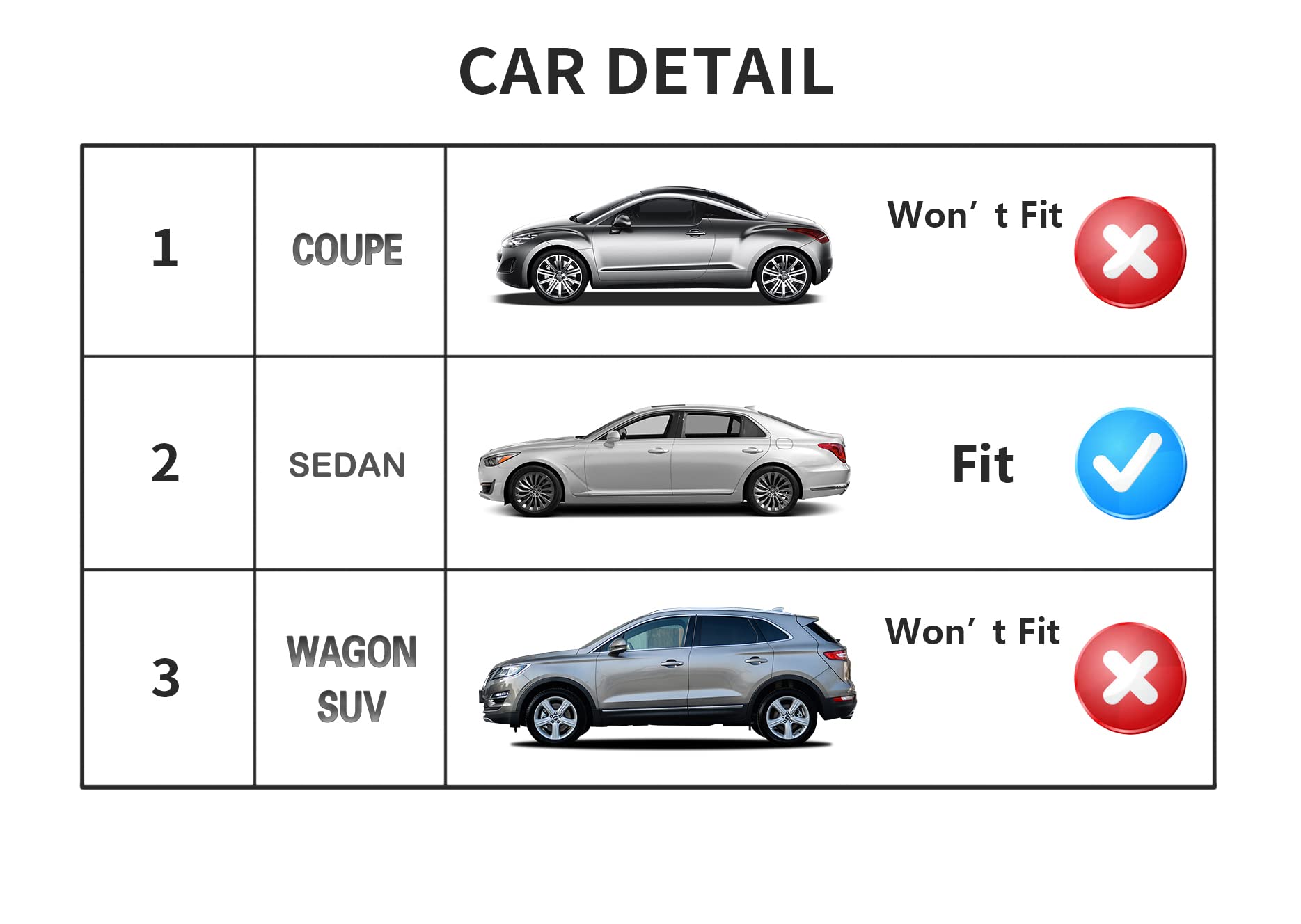 Gldifa Window Visor Rain Guards Compatible With Honda Accord Sedan 2018-2022 Smoke 4Pc 94198