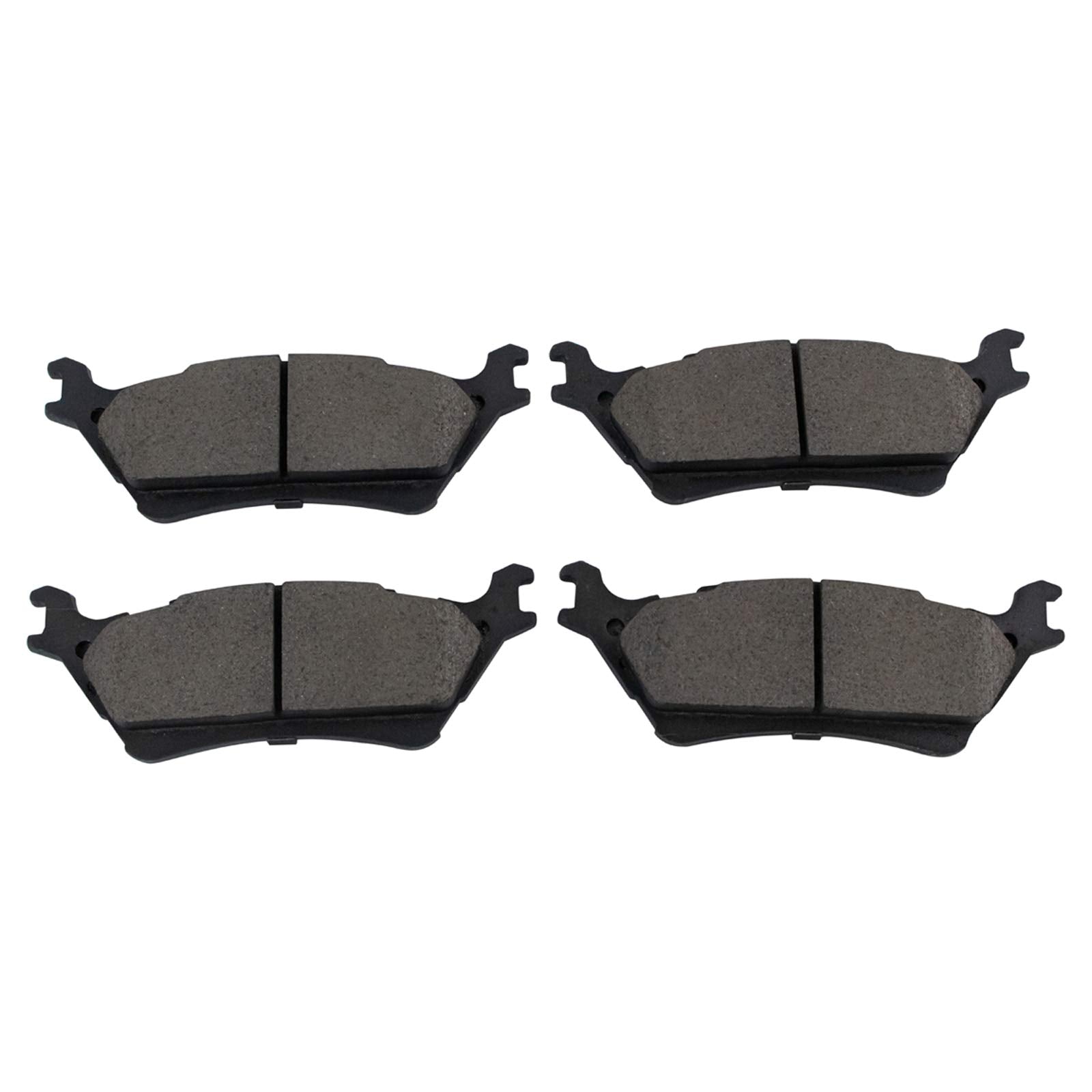 TRQ Rear Brake Pads Ceramic Compatible with 2012-2020 Ford F-150