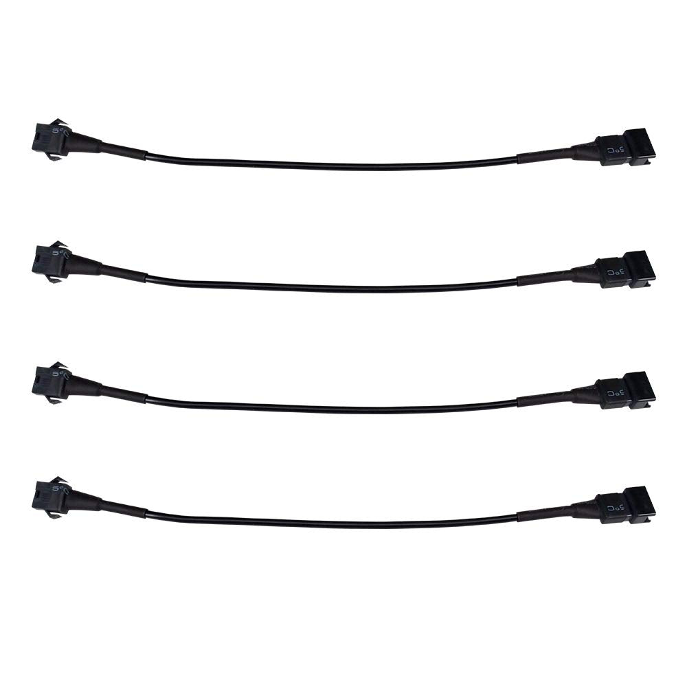 Kingshowstar 4 Pcs 60 Inch Extension Cords For Use With 5050 Led Smd Rgb Neon Accent Kits For Led Motorcycle Atv Car Light Multi-Color Neon Strip