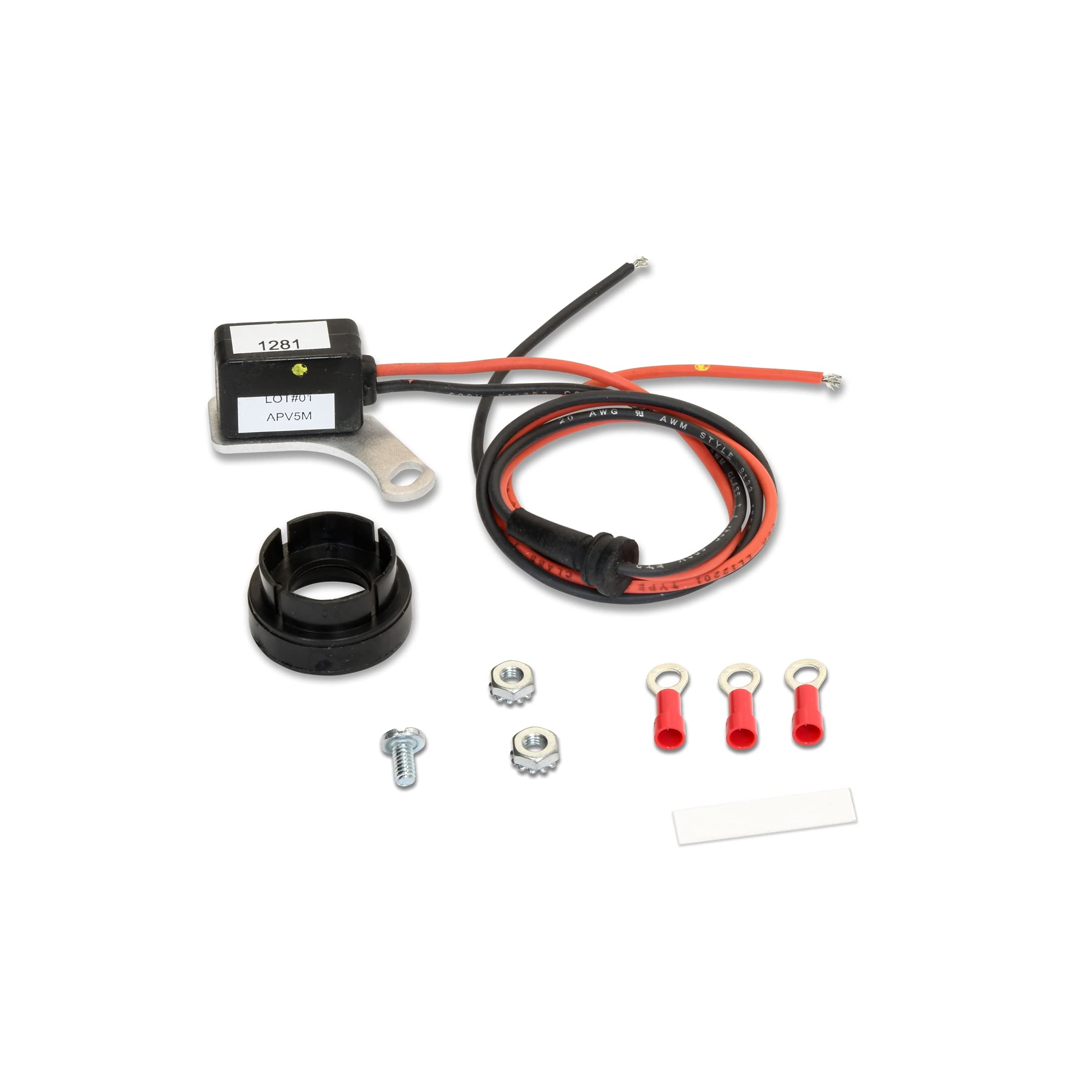 Pertronix 1266 Ignitor Electronic Ignition Conversion Kit, Compatible With Ford 6 Cylinder