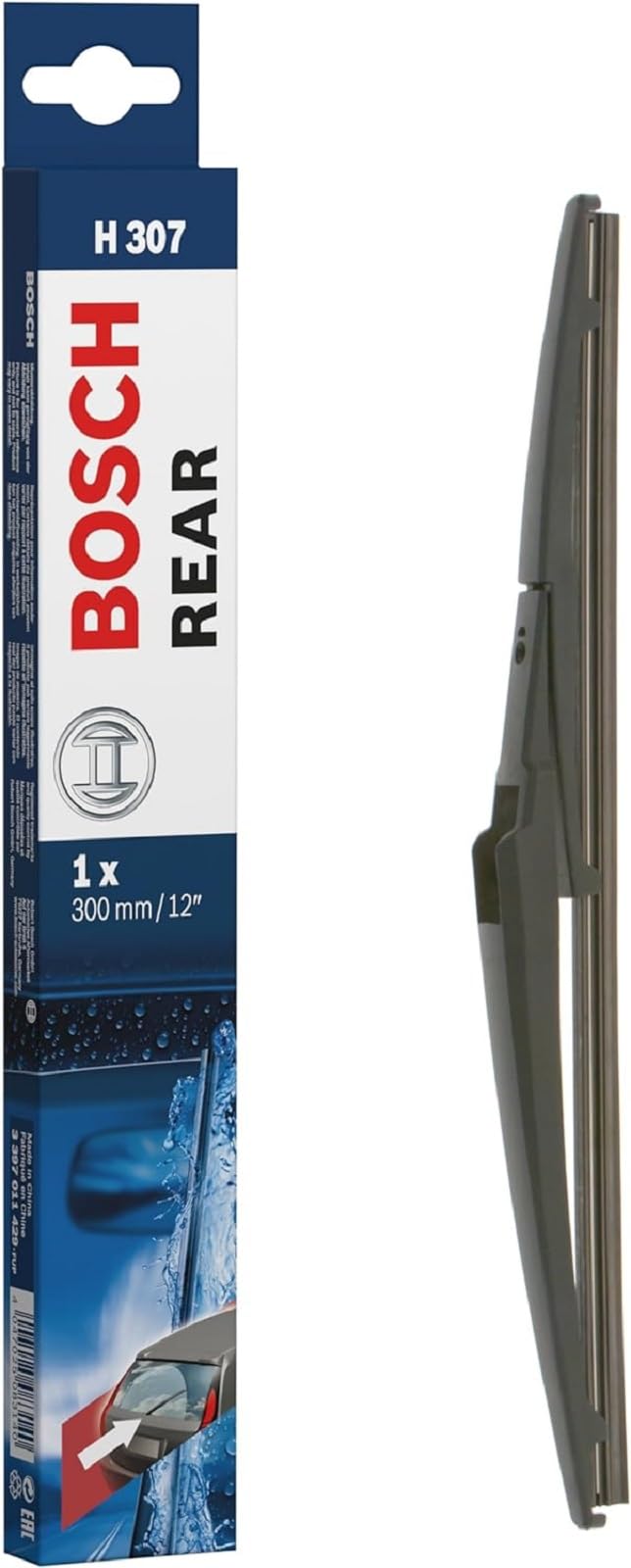 Bosch H307 Rear Wiper Blade; 12' - Single