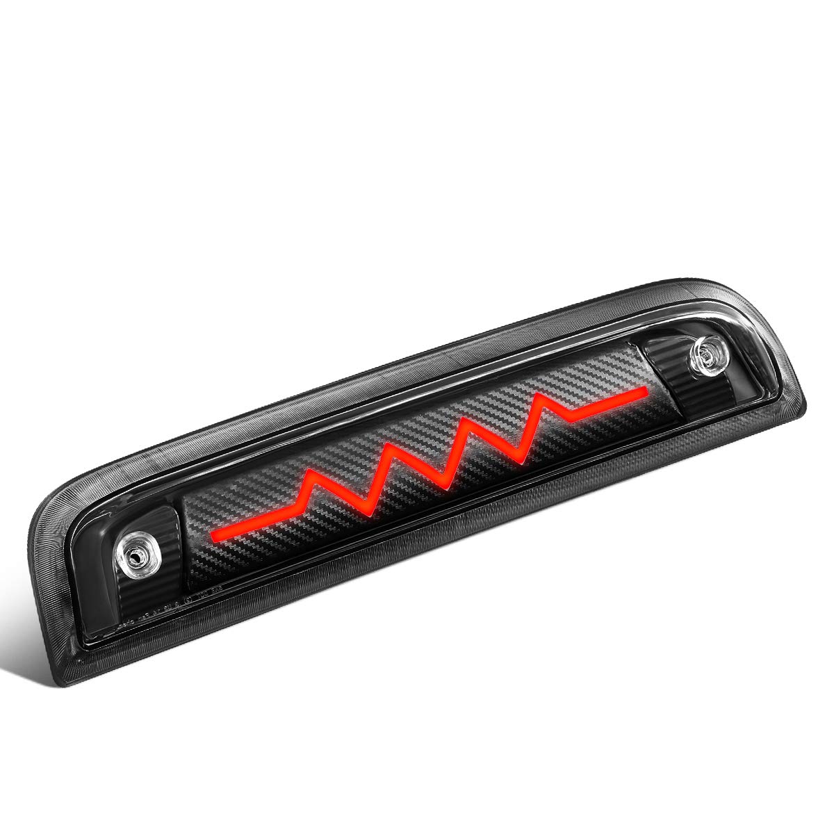 Dna Motoring 3Bl-Gmc15-3D-T5-Led-Bk Black Housing Pulsating Line 3D Led High Mount 3Rd Third Brake Light [Compatible With 14-18 