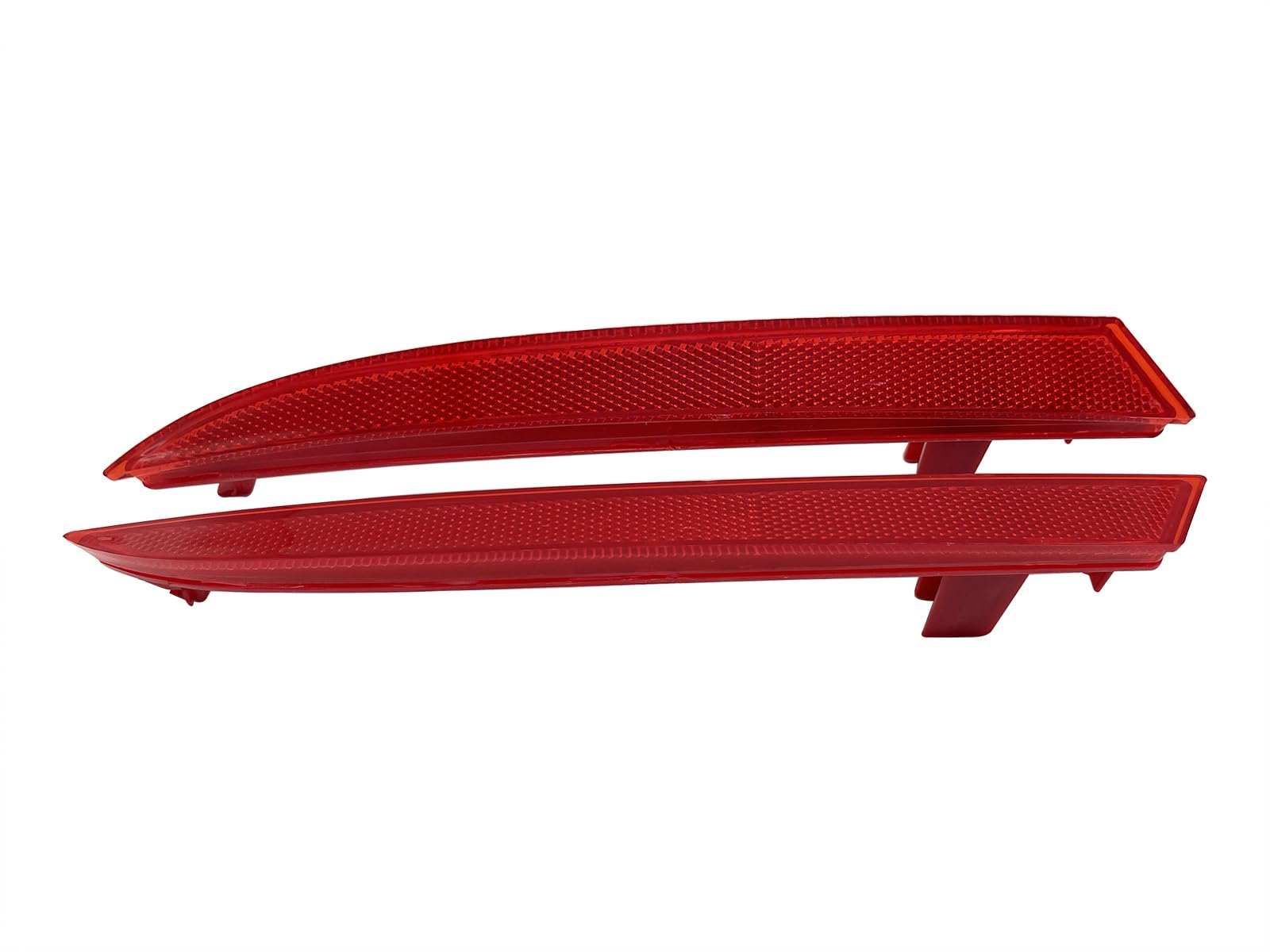 For 2013-2015 Honda Accord Sedan Rear Mounted Bumper Reflector Left & Right Pair Set Red Marker Lights Lens Trim 33505T2AA01 335