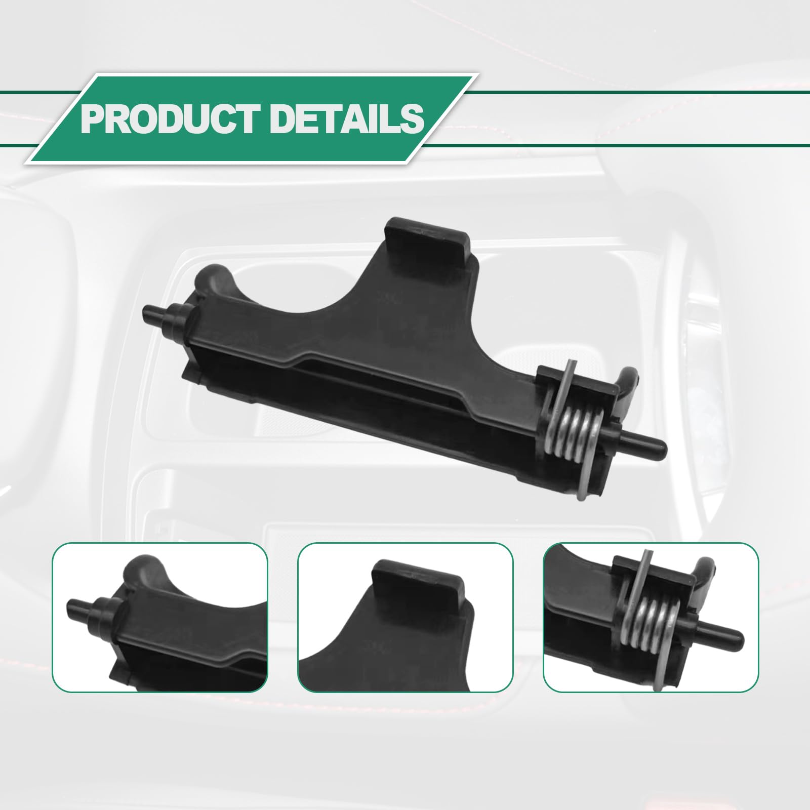 Center Console Armrest Lid Latch Latches Compatible With Acura Rdx 2013 2014 2015 2016 2017 2018 Year With Stainless Steel Sprin