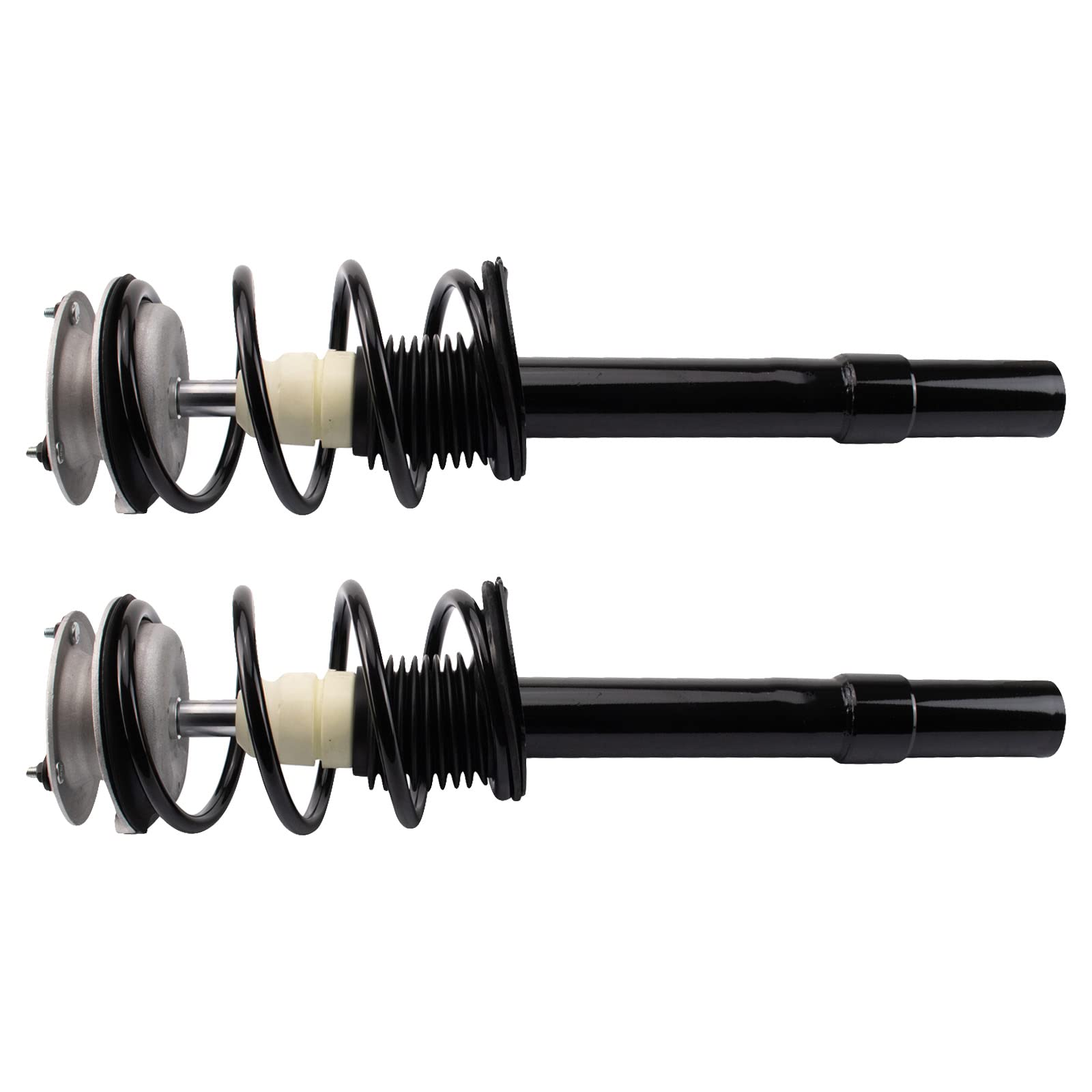 Trq Front Strut & Coil Spring Assembly Set Driver & Passenger Sides Compatible With 04-07 Bmw 525I 08-10 528I 530I 535I