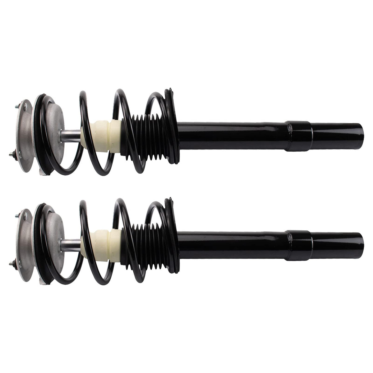 Trq Front Strut & Coil Spring Assembly Set Driver & Passenger Sides Compatible With 04-07 Bmw 525I 08-10 528I 530I 535I