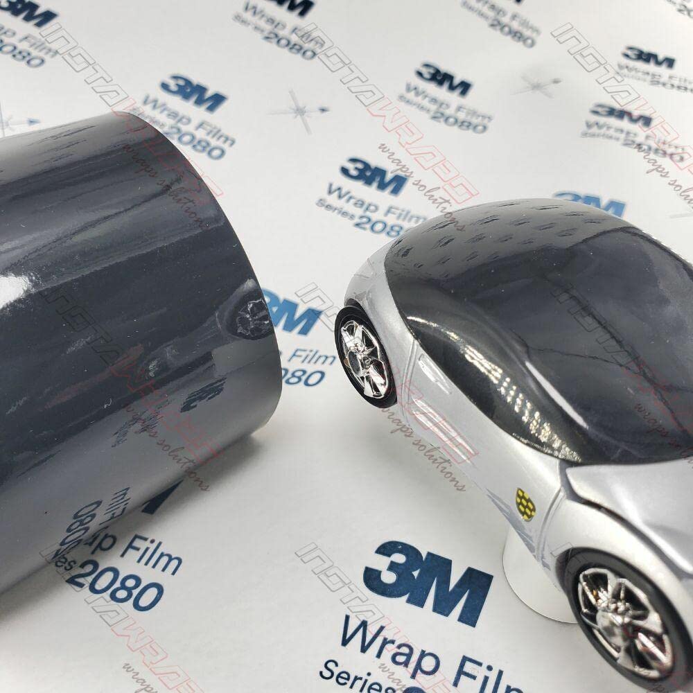 3M 1080 G12 Gloss Black 5Ft X 2Ft (10 Sq/Ft) Car Wrap Vinyl Film