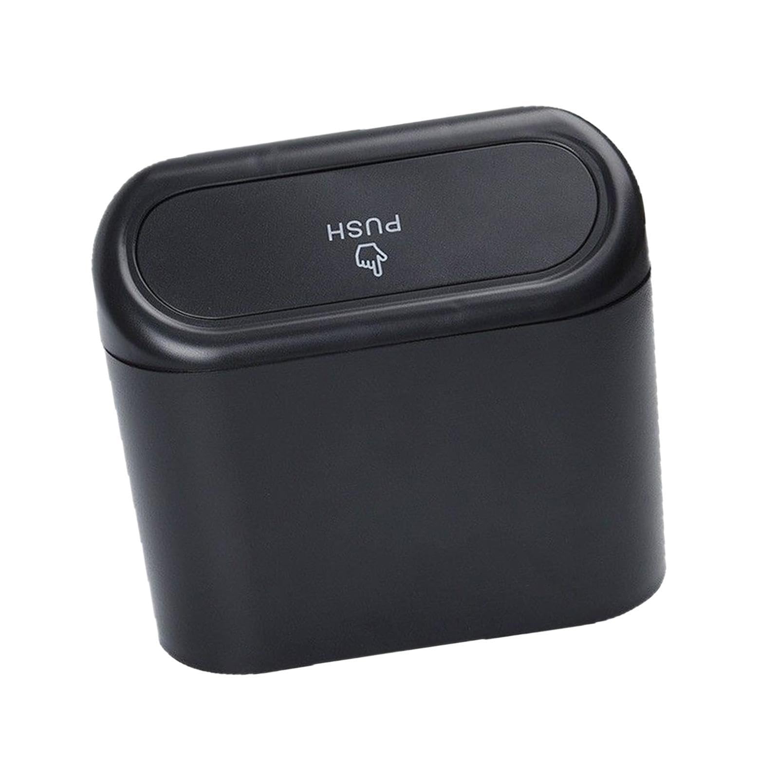 ECOMISTIQ Car Trash Can Interior Accessories Tissue Box Small Car Garbage Container | Trash Cans & Wastebaskets | Household Supp