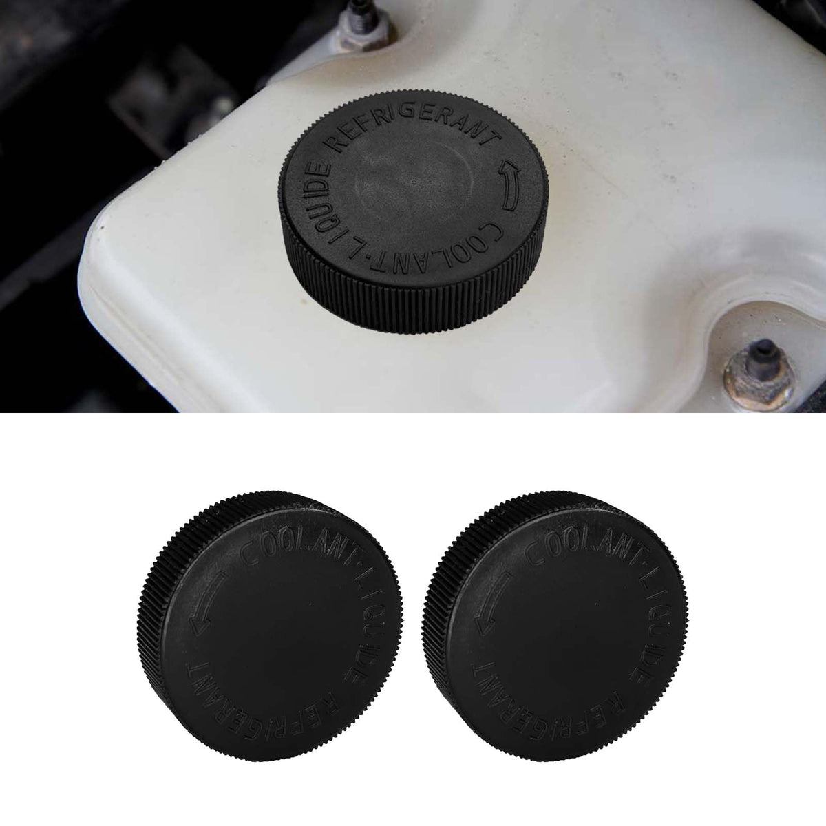 Llii 2Pcs Coolant Reservoir Cap For Nissan, 21712-79900 Engine Radiator Coolant Overflow Antifreeze Reservoir Tank Cap Compatible With Nissan Infiniti Murano Rogue Versa Quest Sentra Ex35 Fx37 Qx50