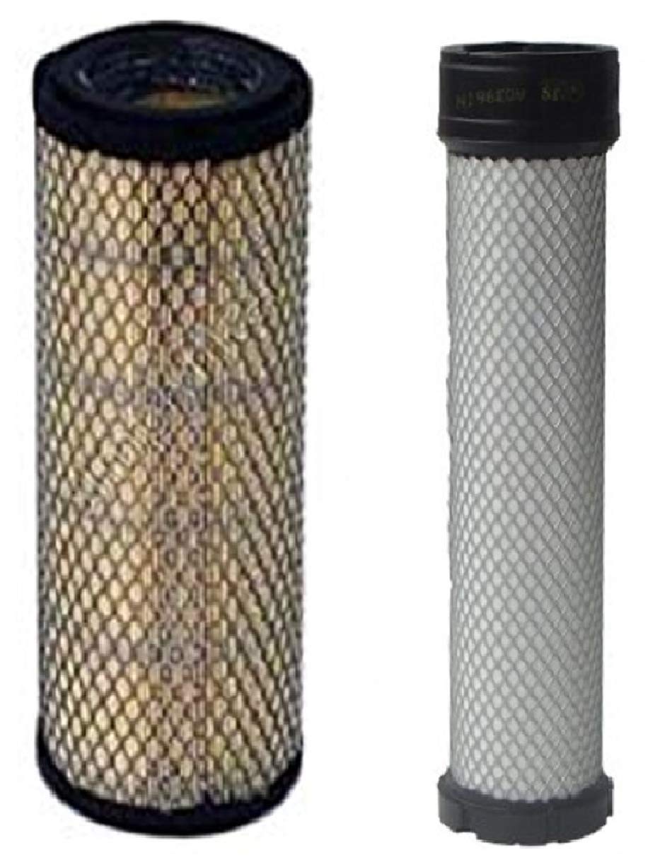 Fleetguard AF25551-AF25552 Air Filter Set Replacement Donaldson (P821575-P822858)